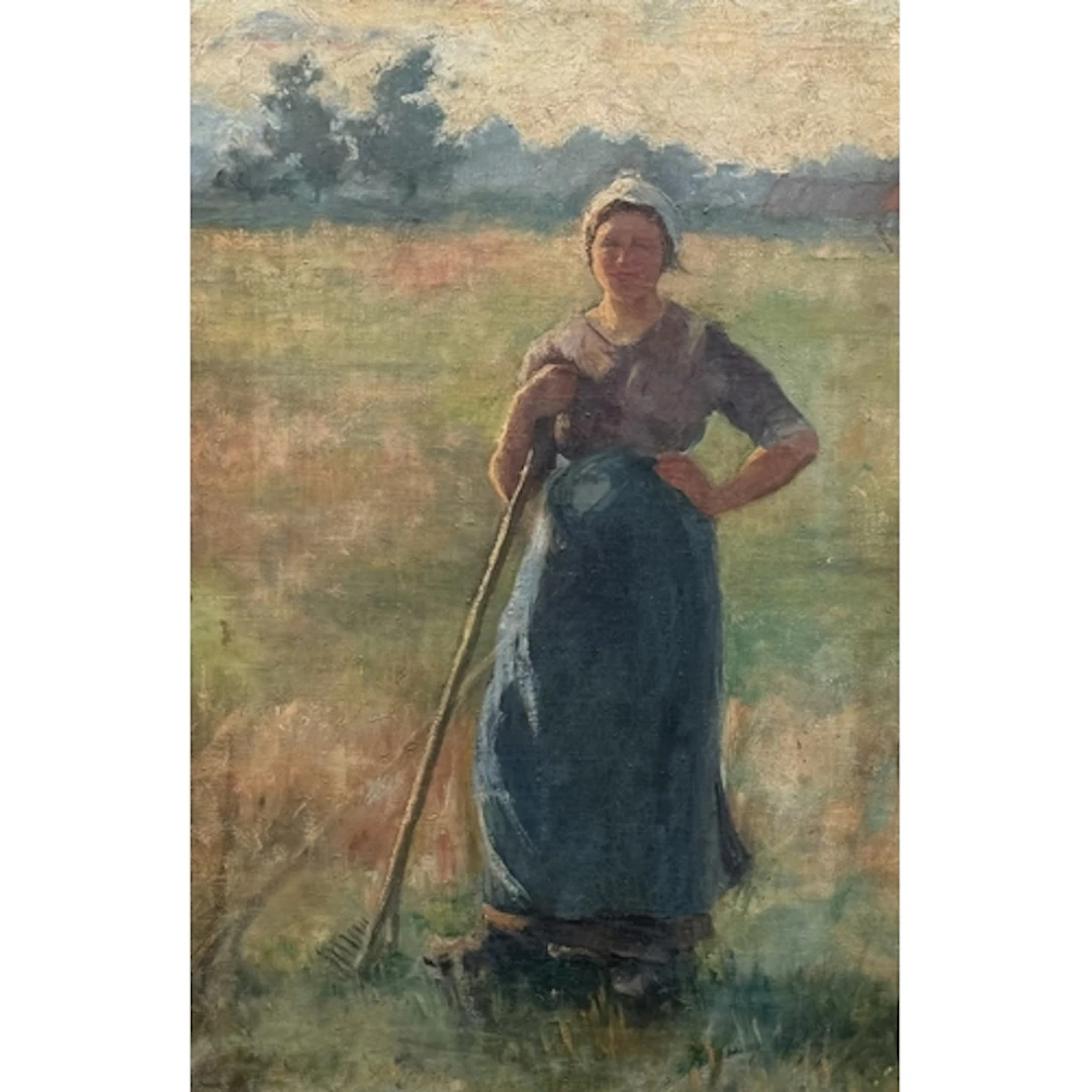 EUROPEAN SCHOOL (LATE 19TH CENTURY): JEANNE-MARIE Oil on can...