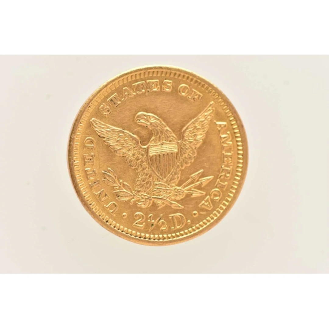 A USA 2 1/2 DOLLAR COIN, dated 1905, approximate diameter 17...