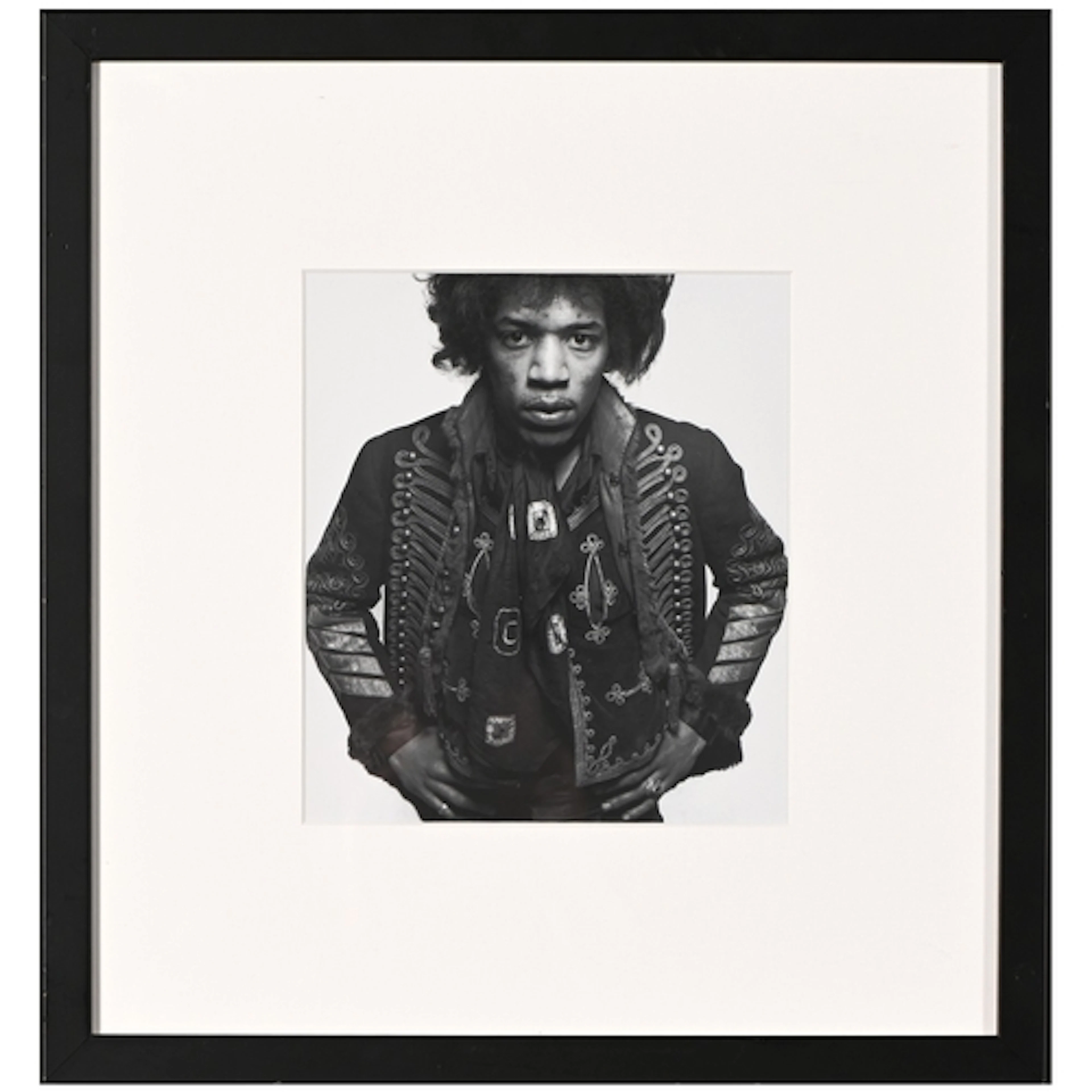 Rock Music. After Gered Mankowitz- Jimmy Hendrix, inscr...