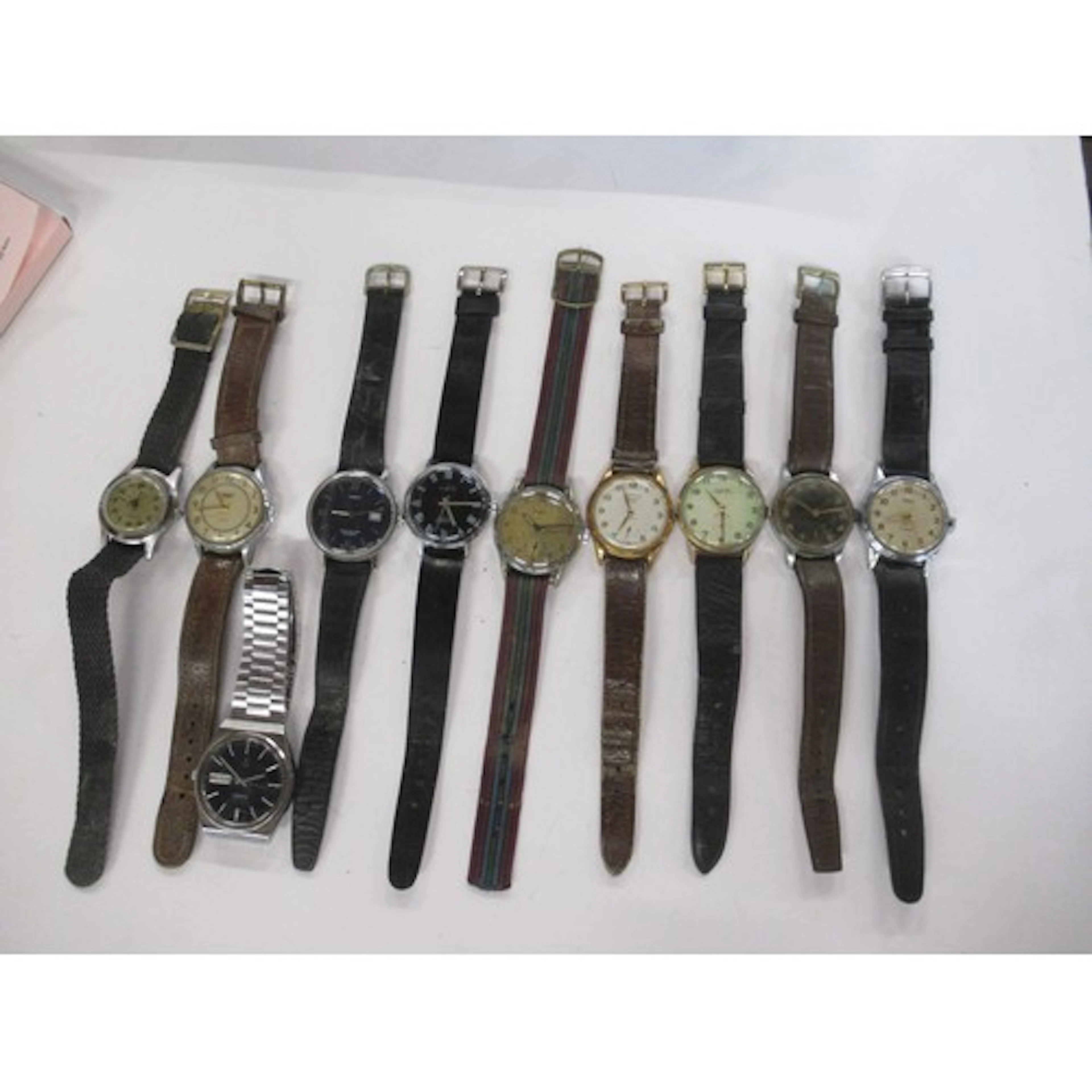 A collection of wrist watches, to include Smiths, Timex etc