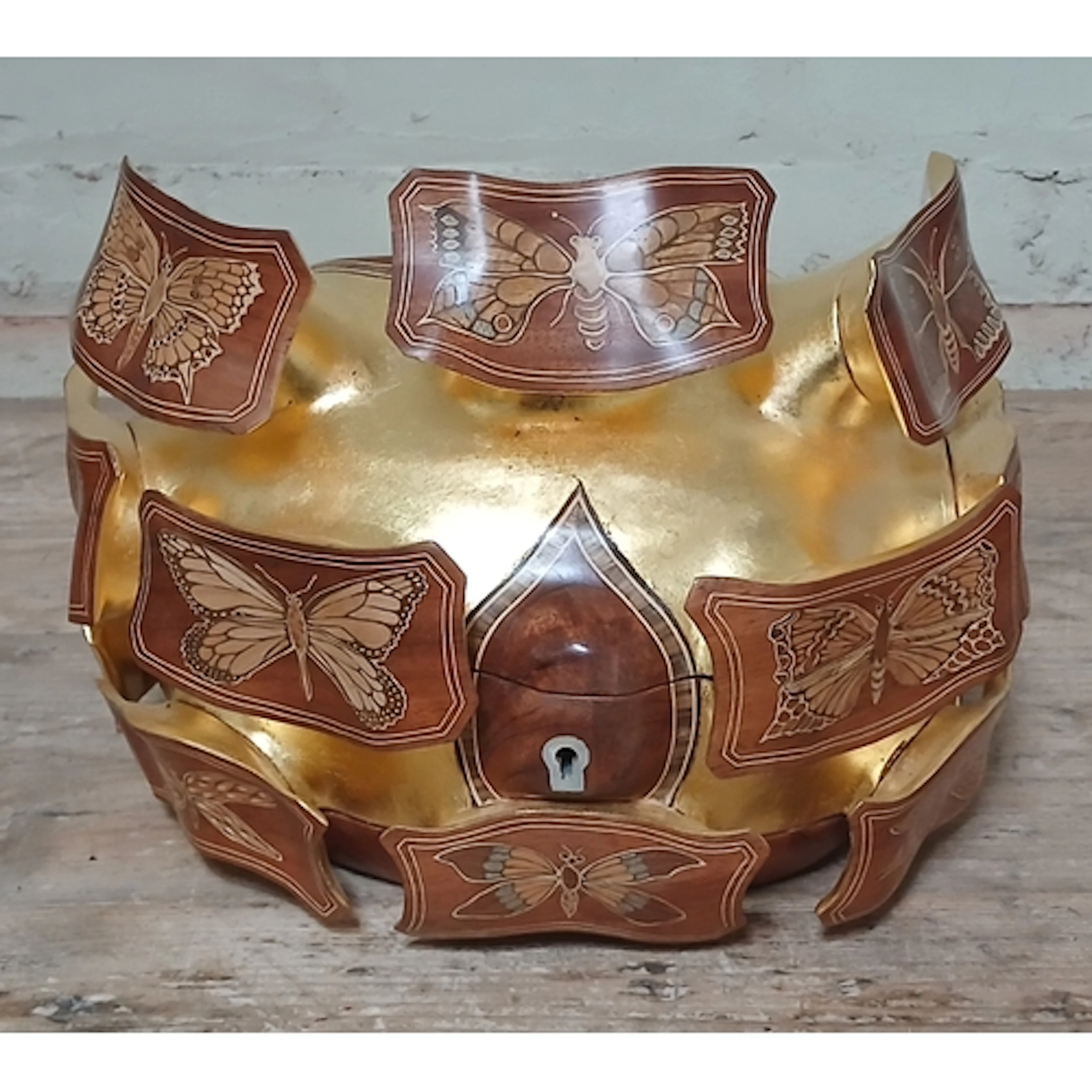 John Southworth Prescott (b1939), untitled, jewellery casket...