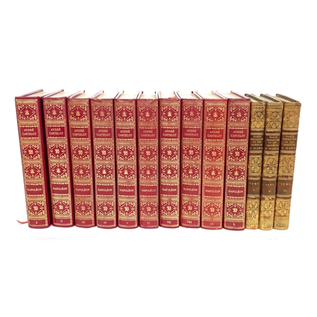 BINDINGS IN FRENCH. Very decorative. CASTELOT, Andre, 'Napol...