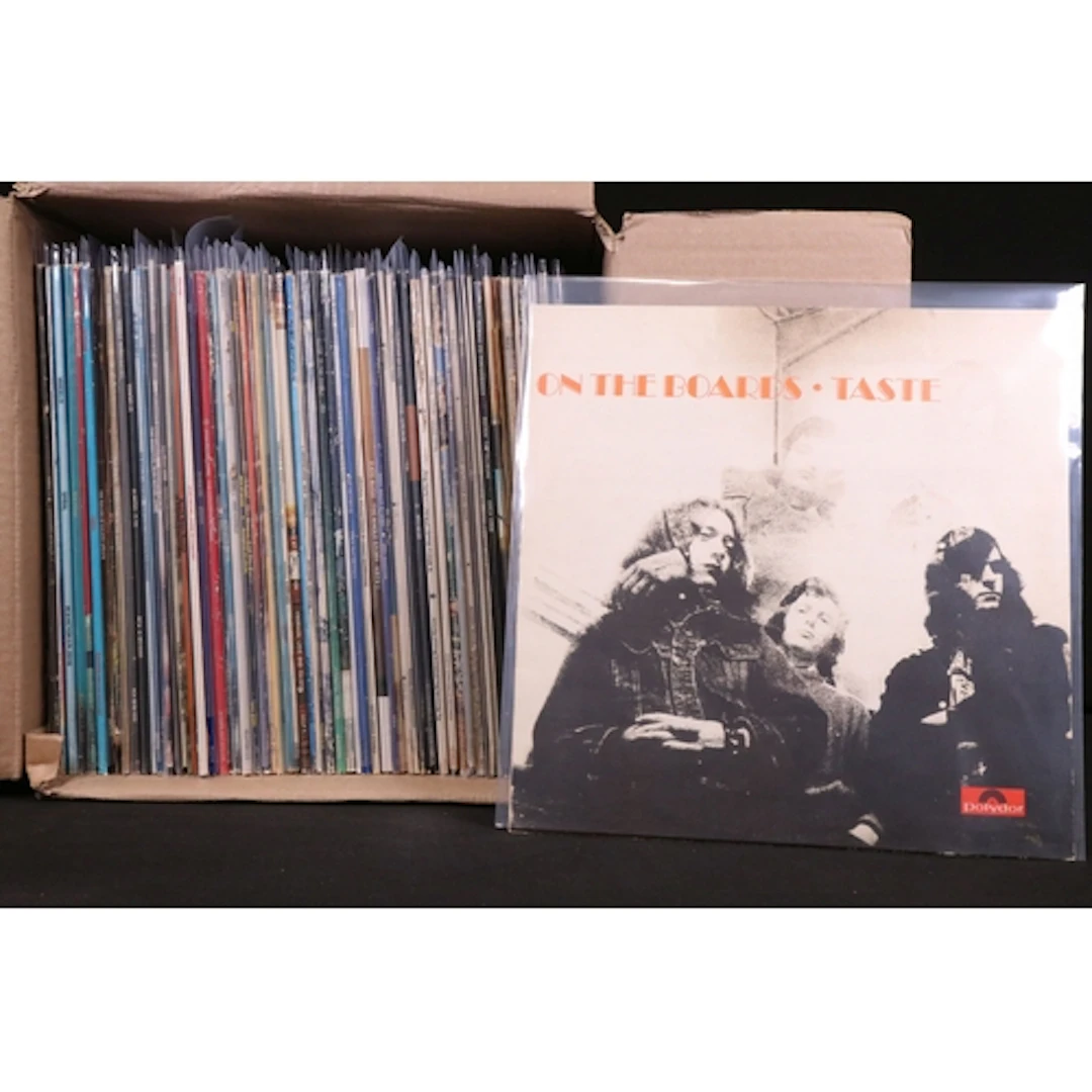 Vinyl - Over 70 Rock & Pop LPs to include Taste, Colosseum, ...