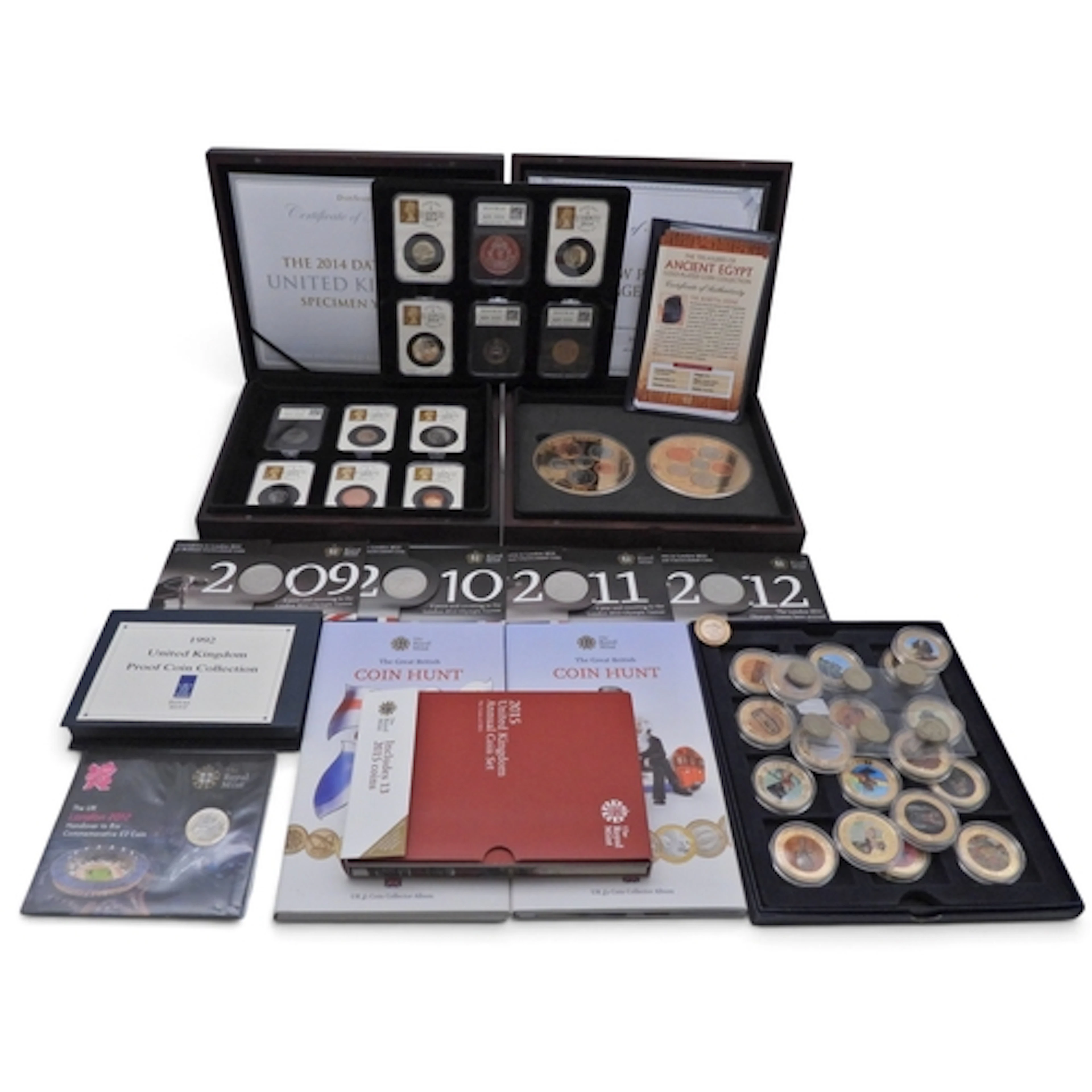 Great Britain Commemorative coin sets to include 2015 United...
