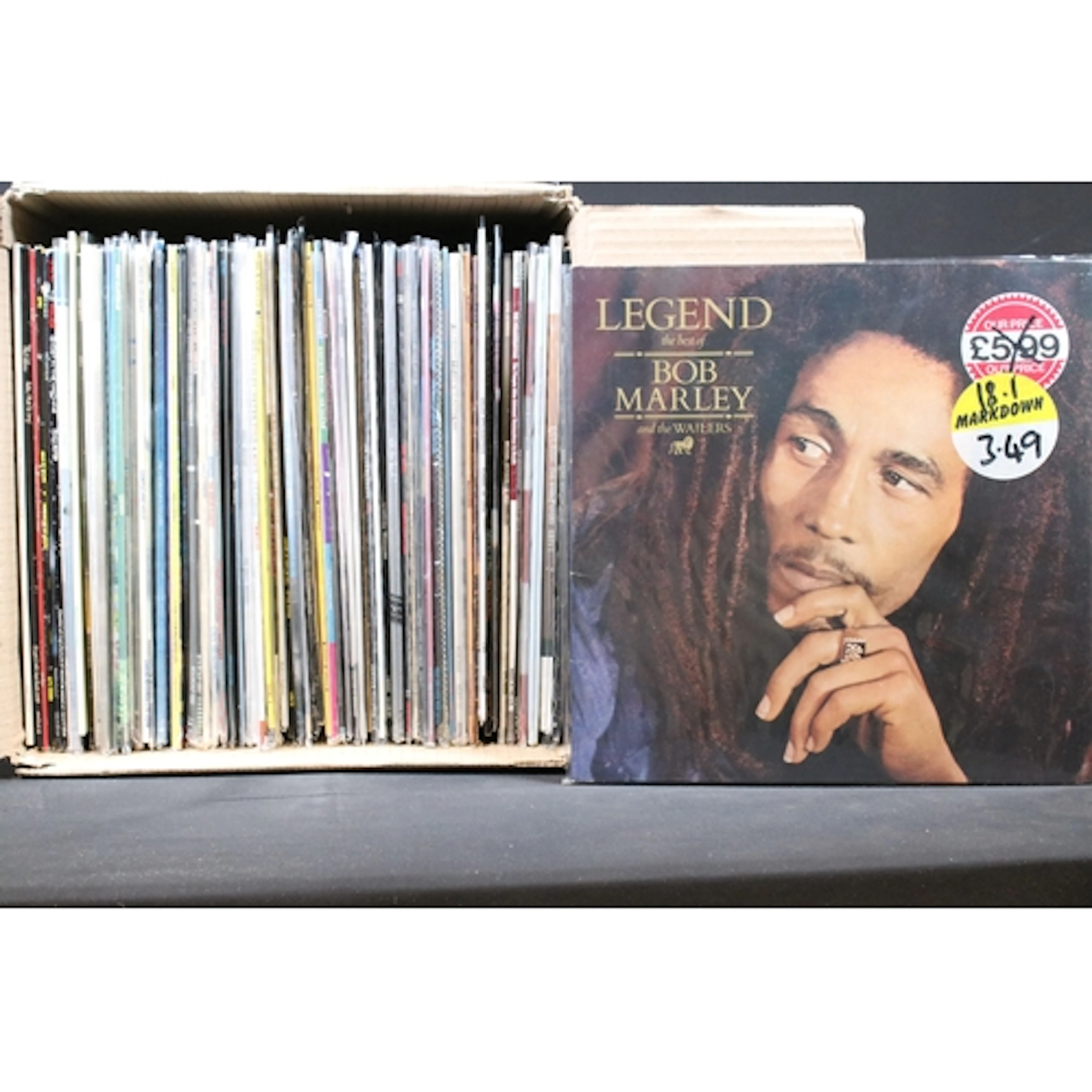 Vinyl - 70 1980s rock & pop LPs to include Bob Marley & The ...