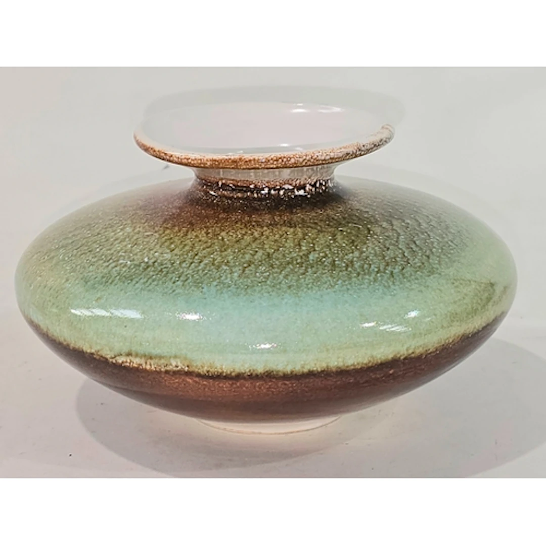 Poole Pottery studio vase designed by Robert Jefferson mark ...