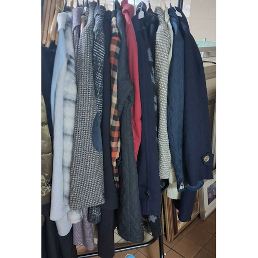 A QUANTITY OF LADIES COATS, to include mostly pure wool, and...