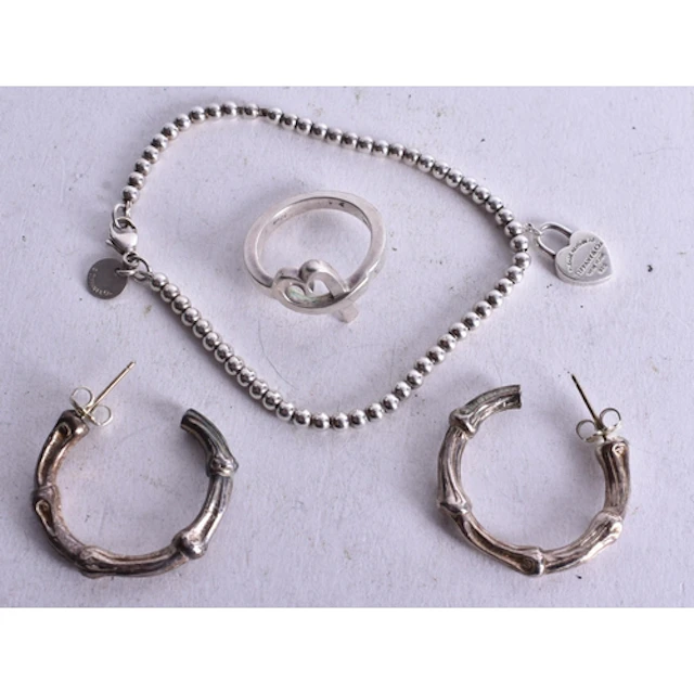 Sterling Silver Tiffany & Co Jewellery - Ring, Earrings and ...