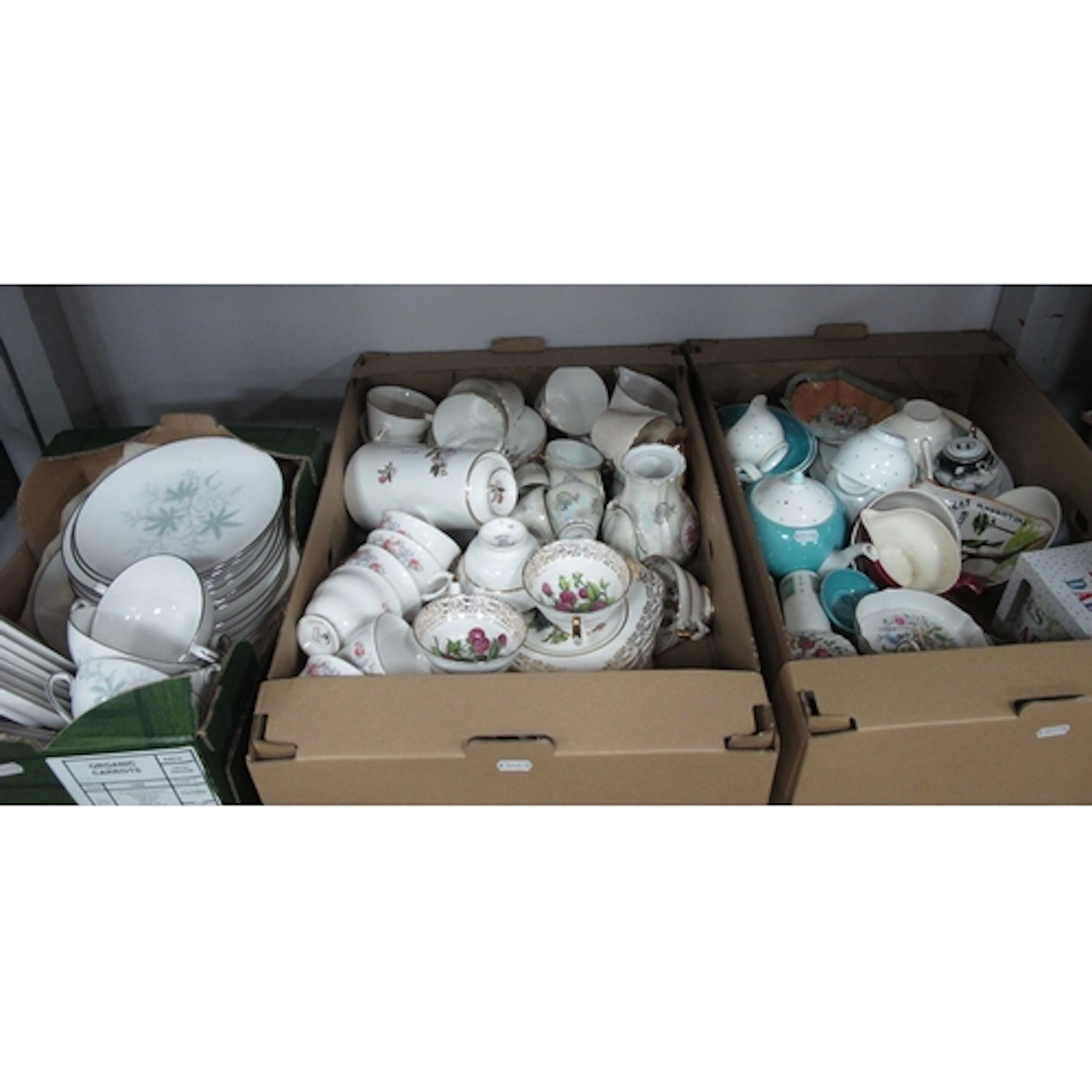 Ceramics, including Tuscan bone china dinner wares, Denis Bo...