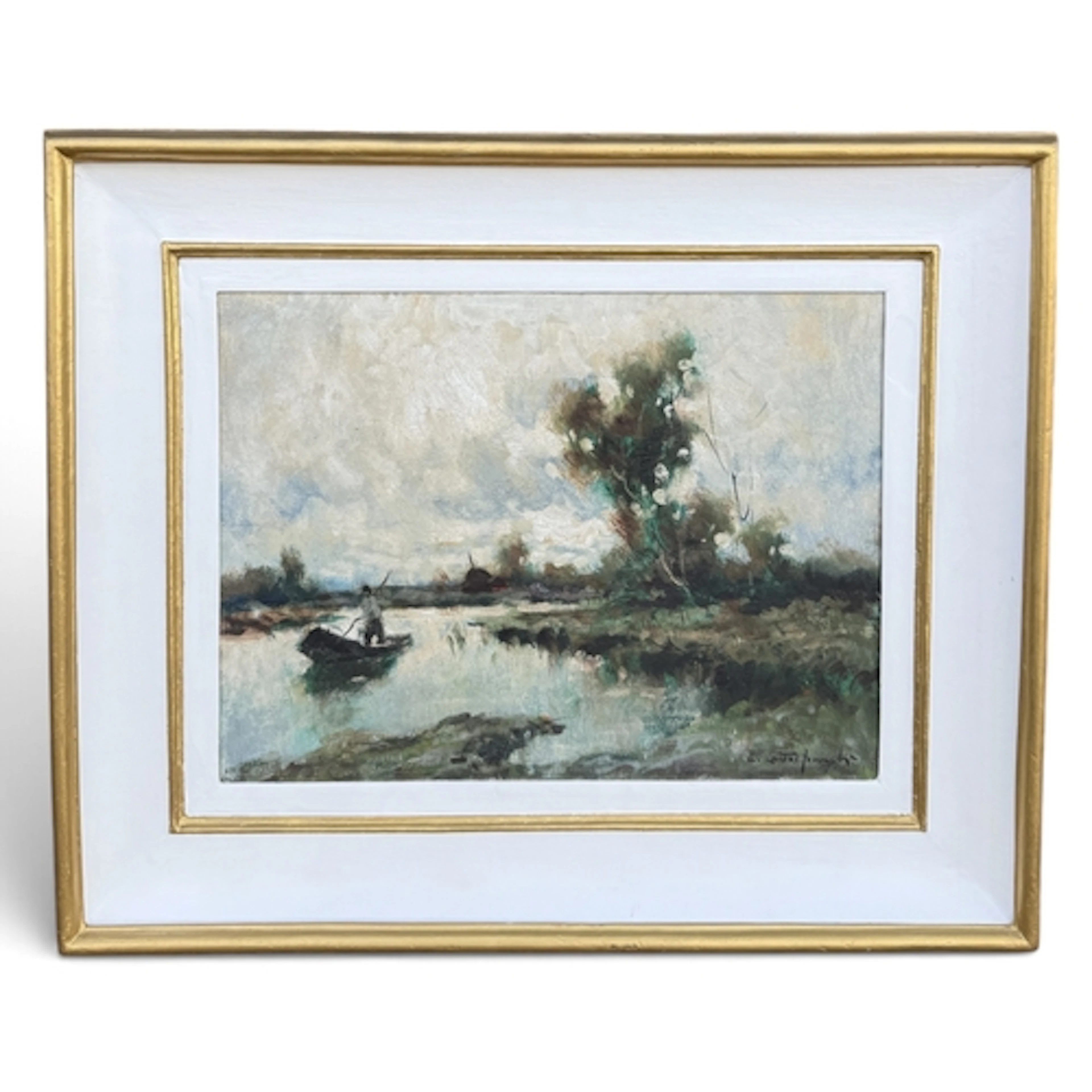 CIRANO CASTELFRANCHI (ITALIAN, 1912-1973): AN ITALIAN RIVER ...