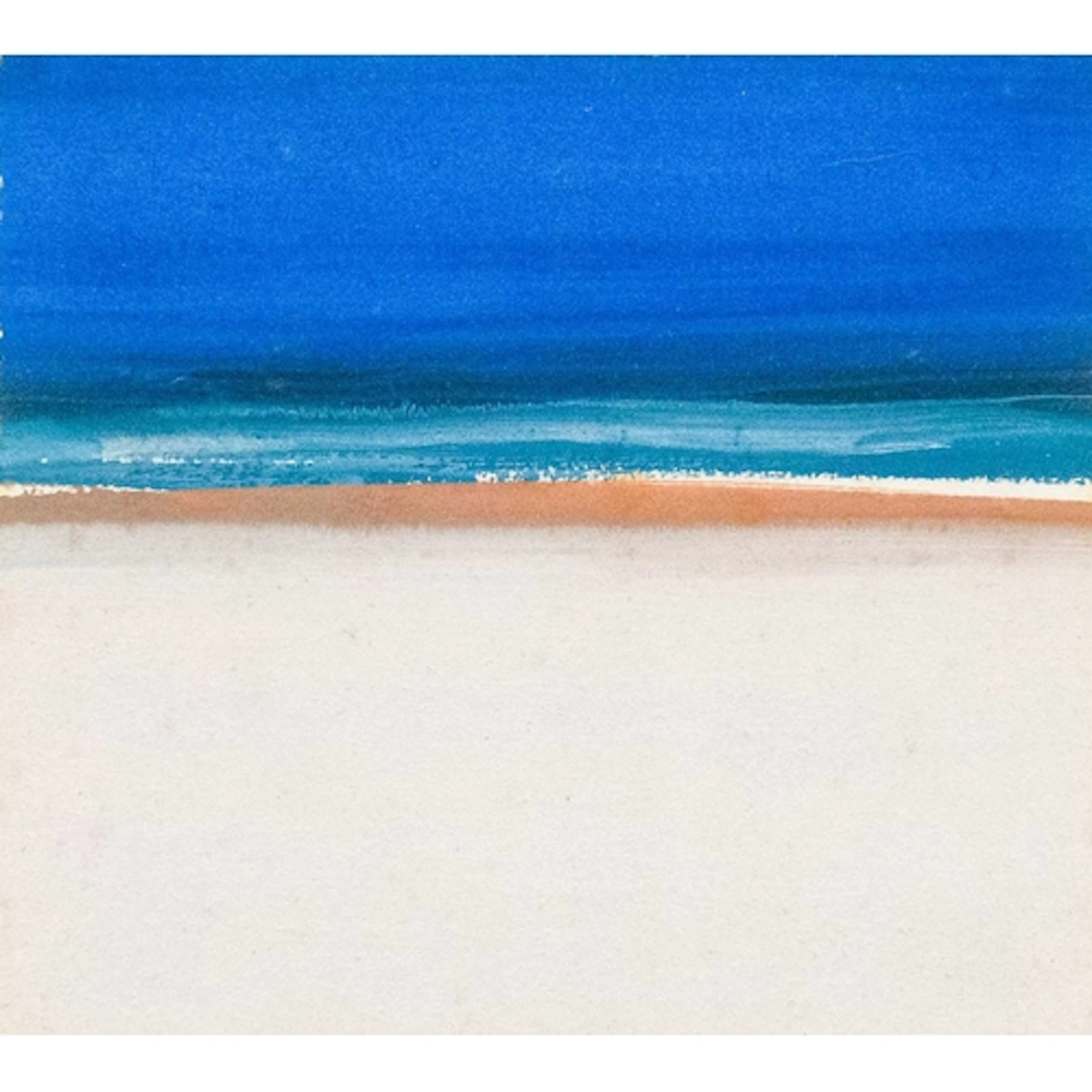 § John MILLER (1931-2002) Seascape Gouache on card, signed, ...