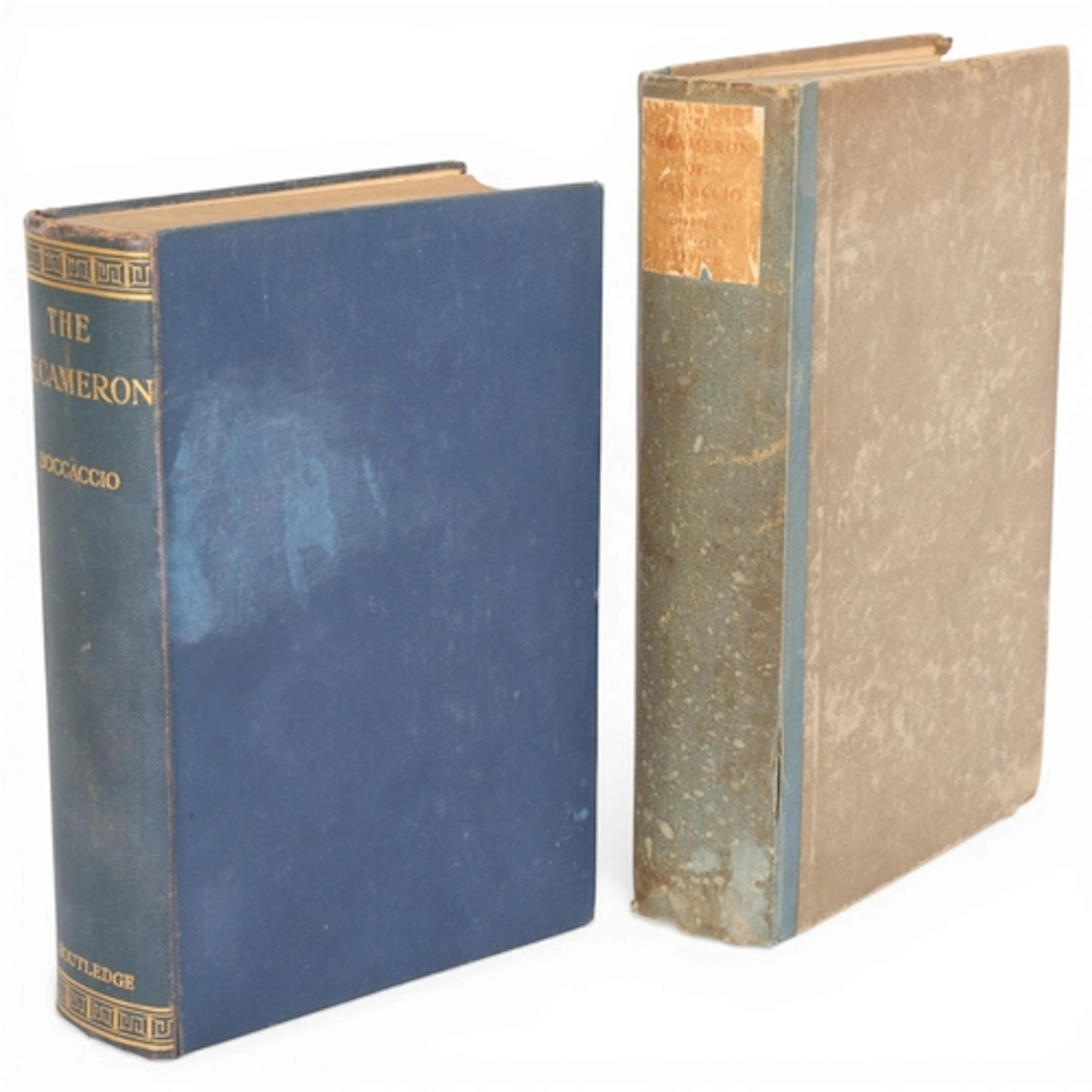 The Decameron of Giovanni Boccaccio, 2 copies, 1920 edition ...