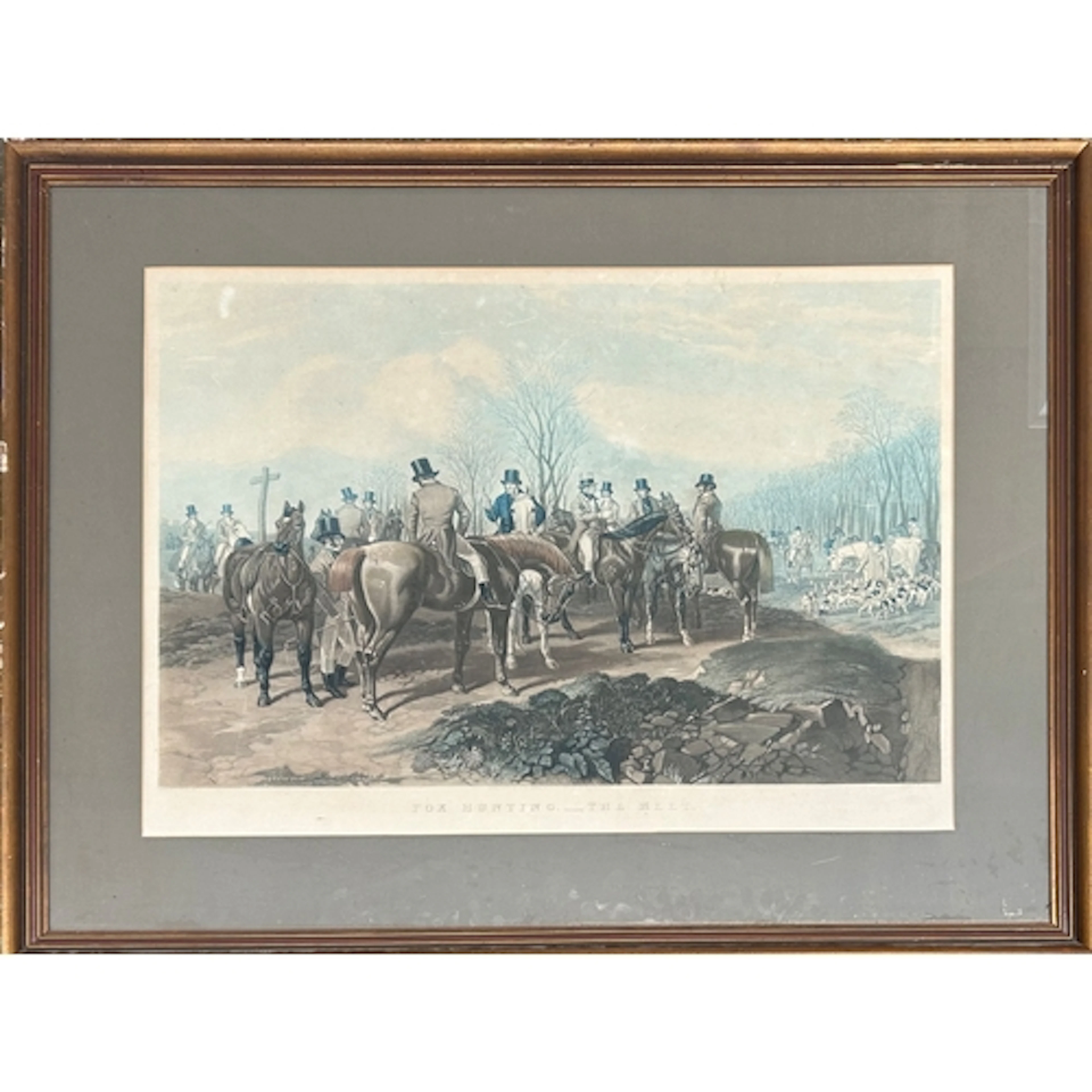 A set of four hunting prints by John Frederick Herring senio...