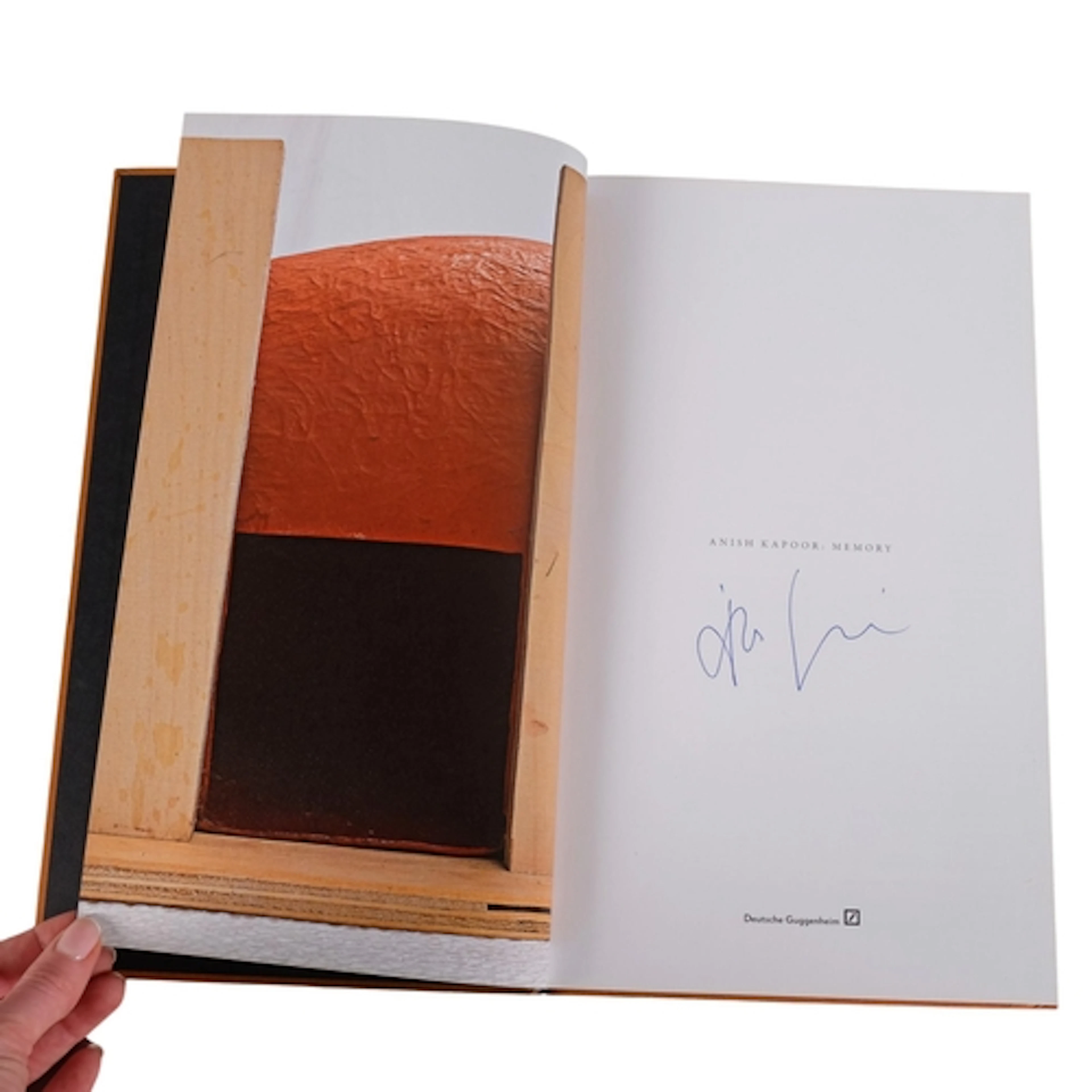Anish Kapoor (born 1954), Memory Book, signed, Berlin 1980s