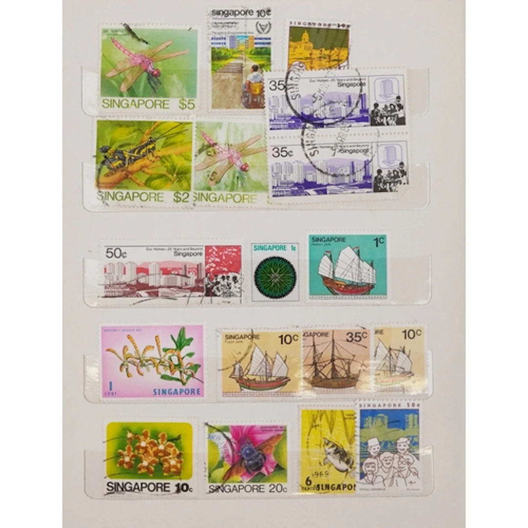 19the century and later Commonwealth and world stamps in min...