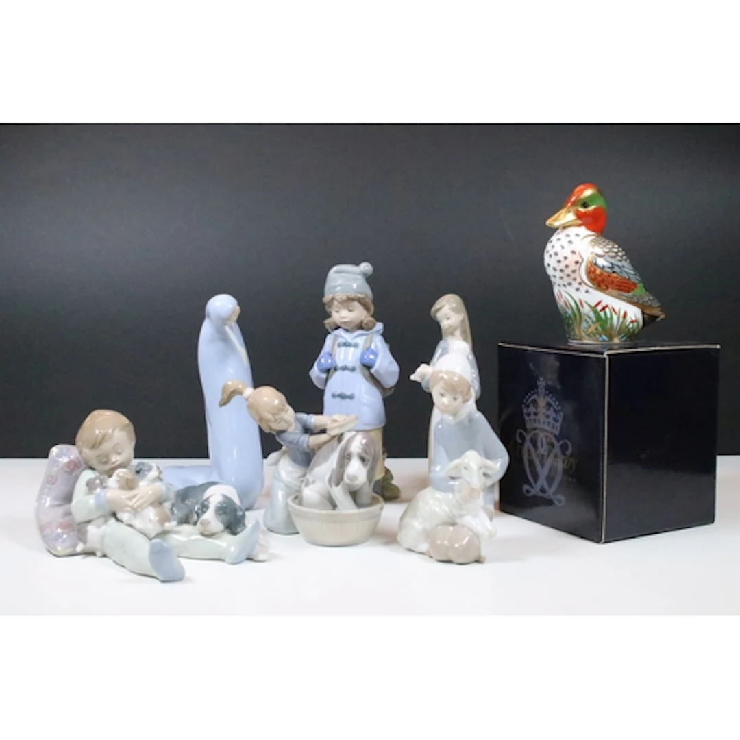 Group of five Lladro figures, to comprise 'Sweet Dreams', 'B...