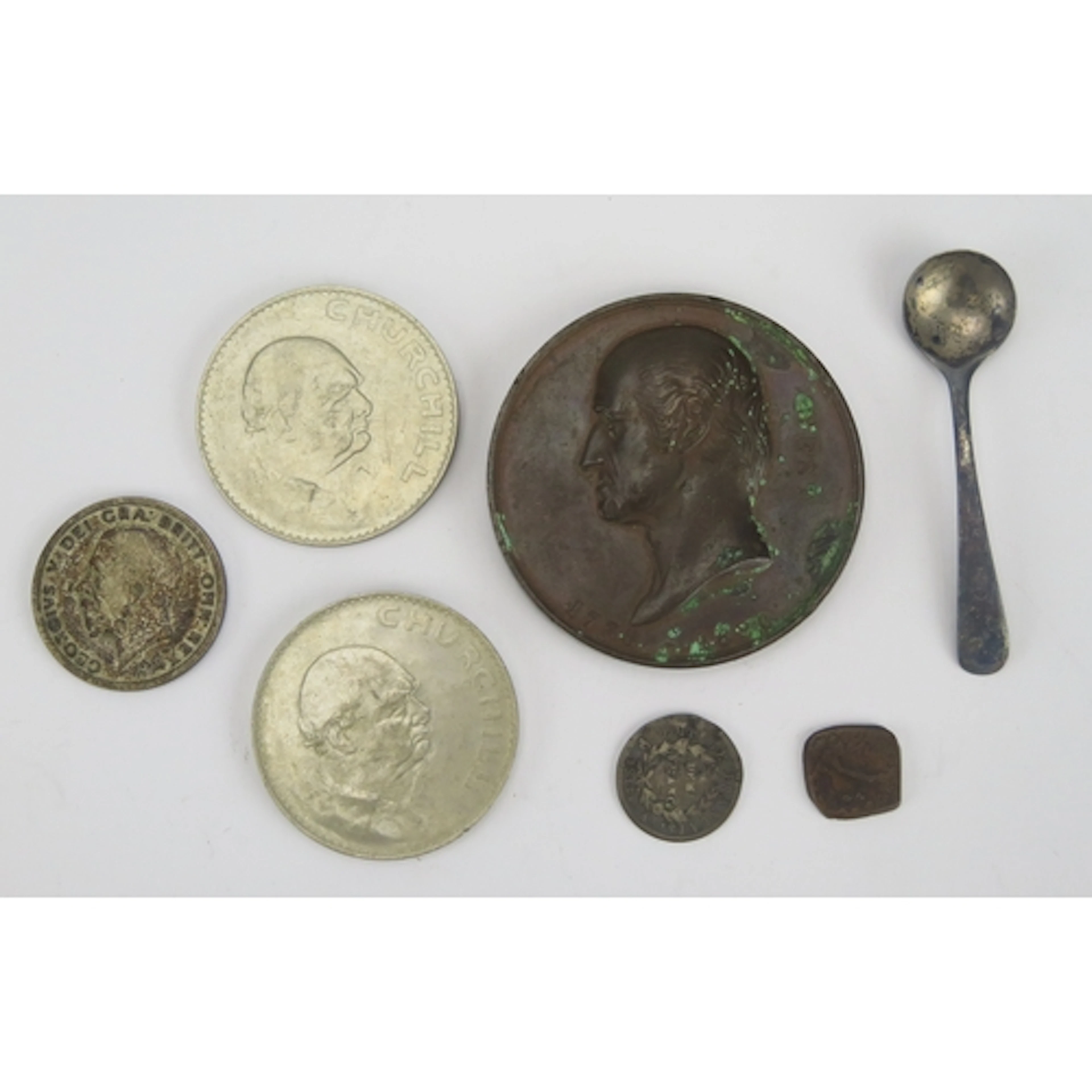 Art Union of London medallion Benjamin West 1738-1820 (bronz...