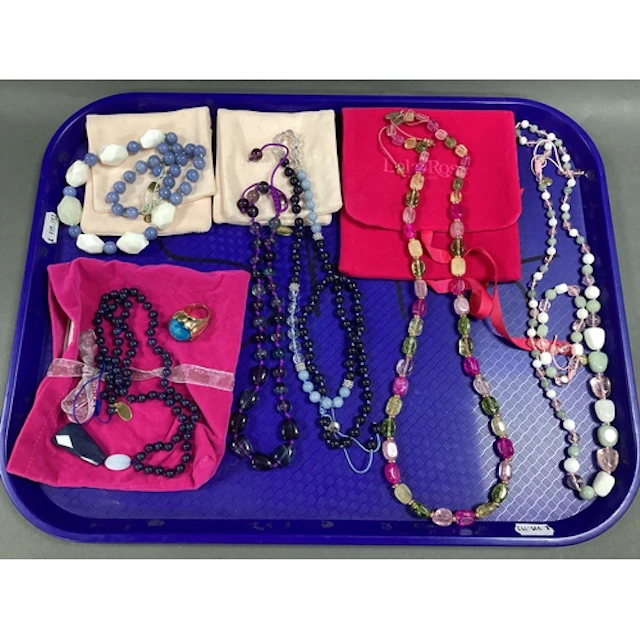 Lola Rose; A Collection of Assorted Polished Hardstone Jewel...
