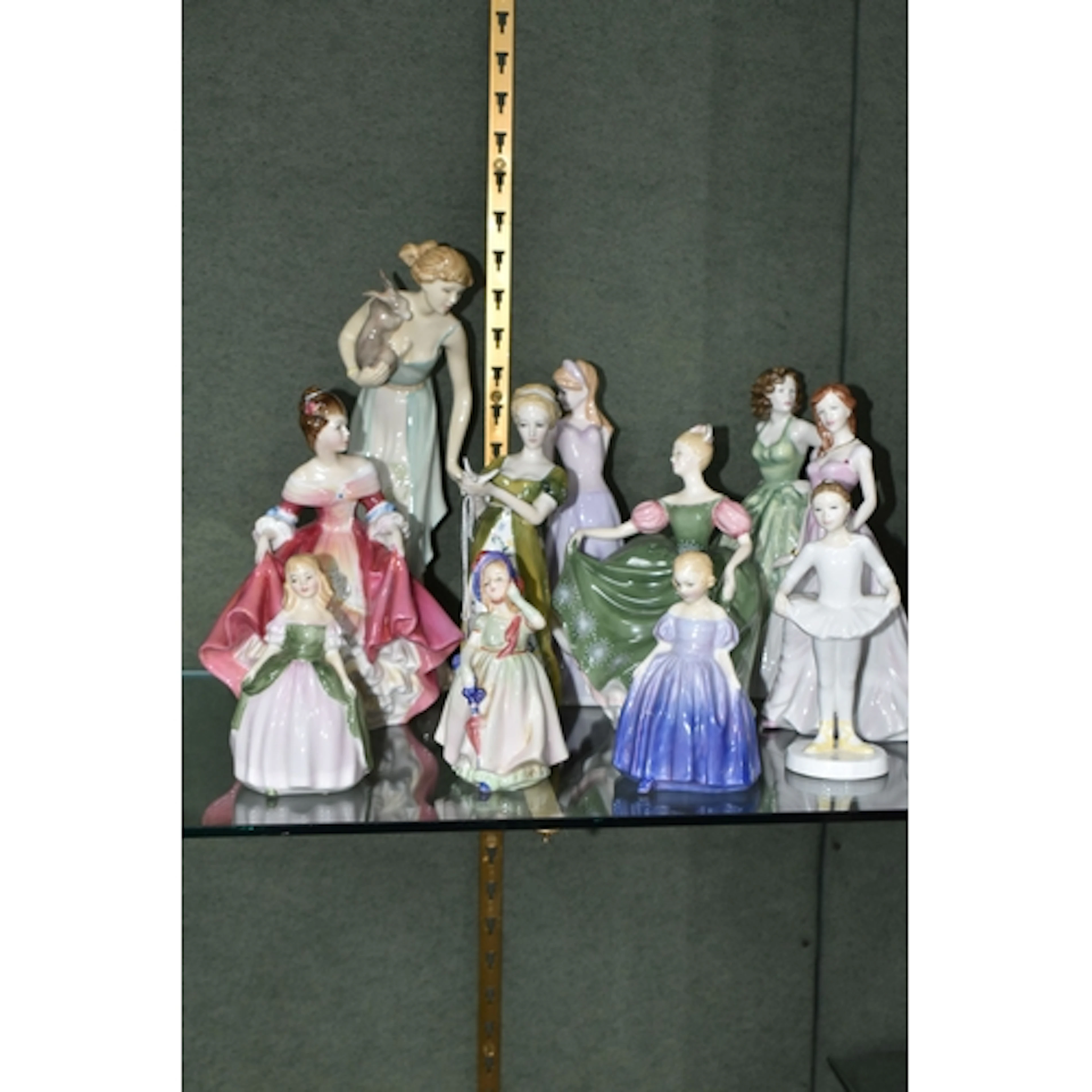 ELEVEN ROYAL DOULTON FIGURINES, comprising Impressions Tende...