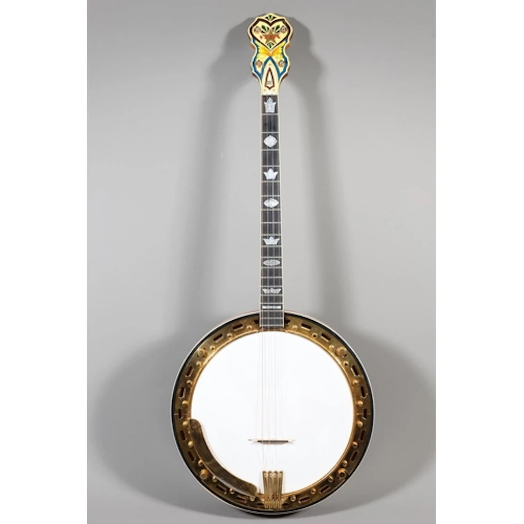 Vega III/ Vegaphone four string banjo with Vega logo to the ...