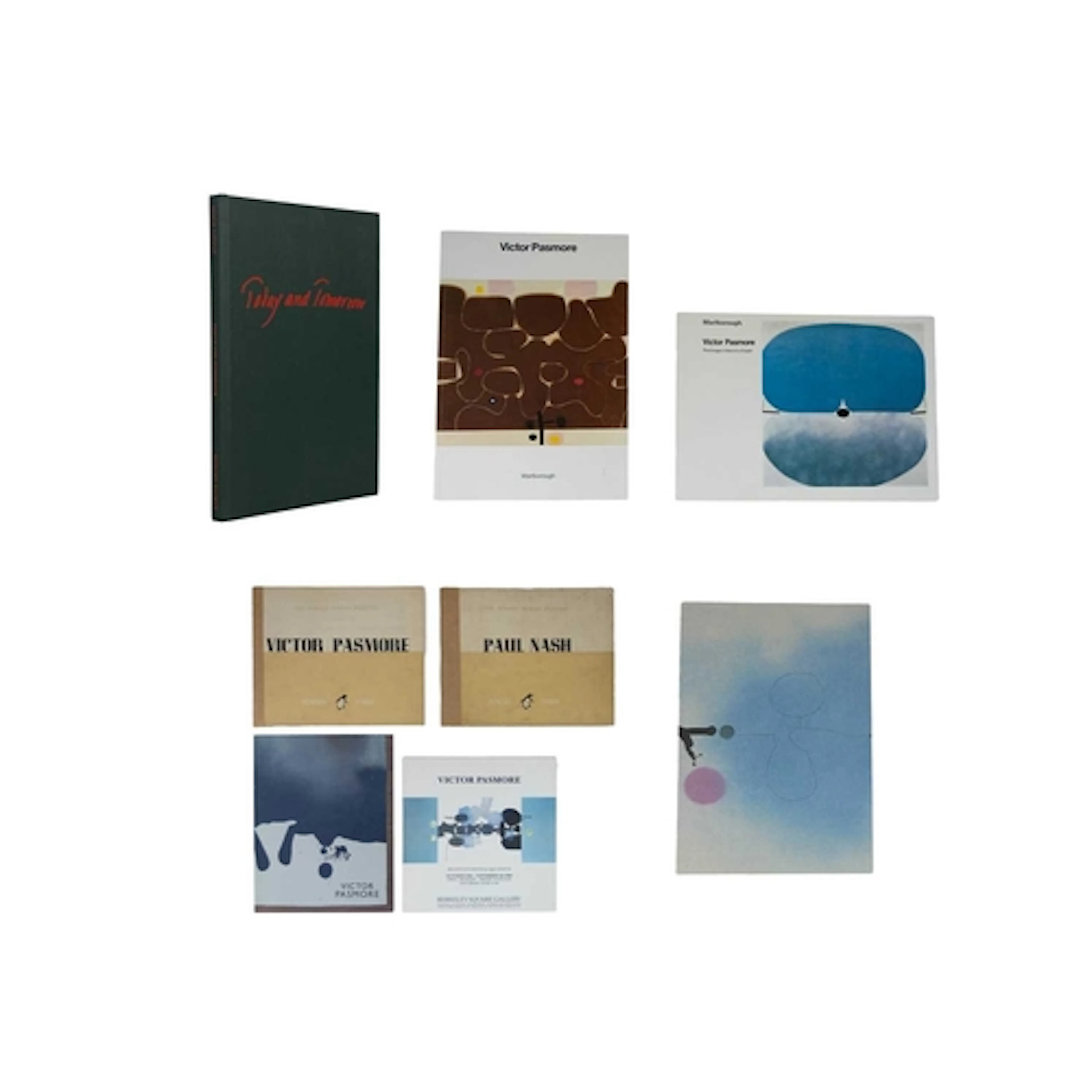 (Victor Pasmore) Eight works Five Victor Pasmore exhibition ...