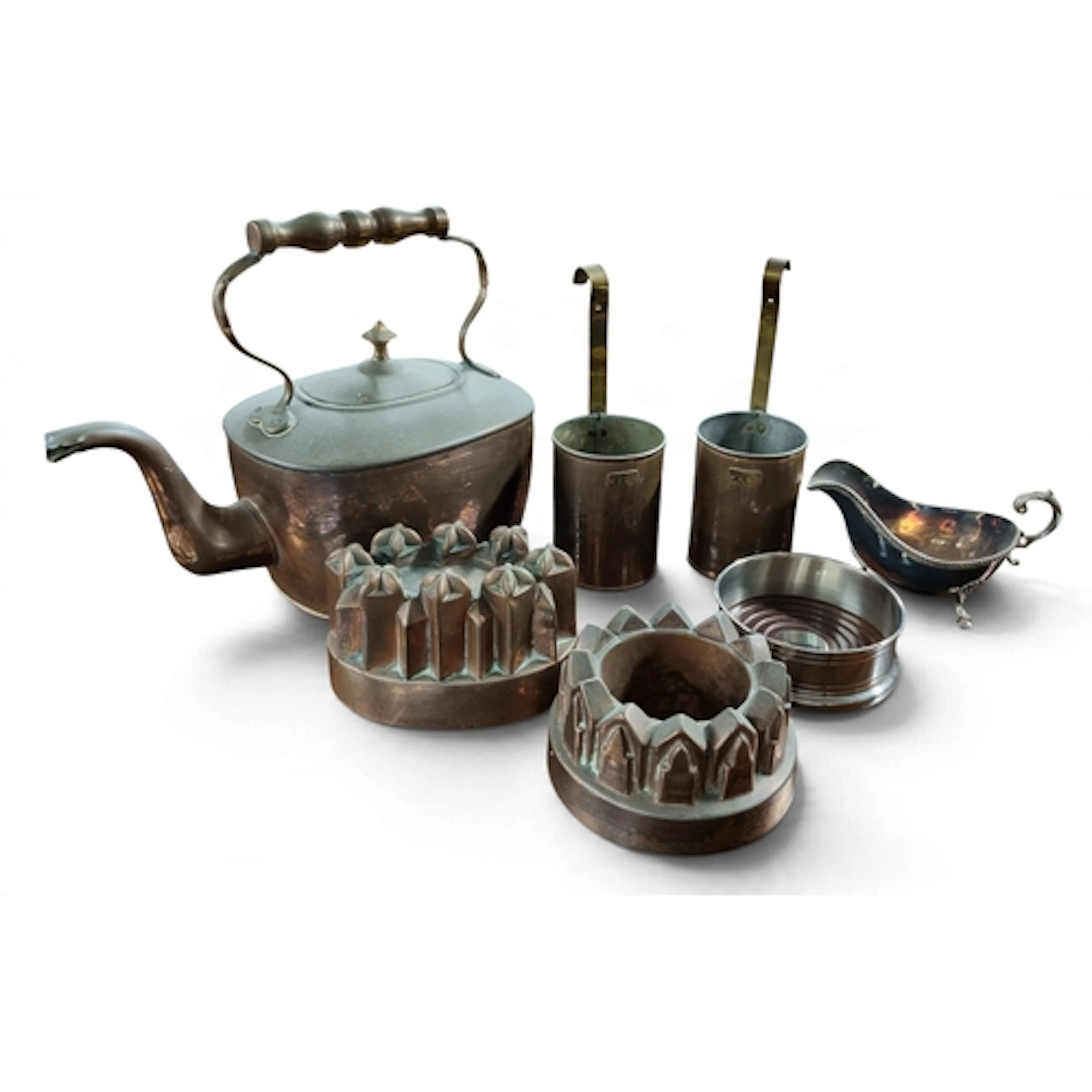 A large quantity of 19th Century and later Copper and Brassw...