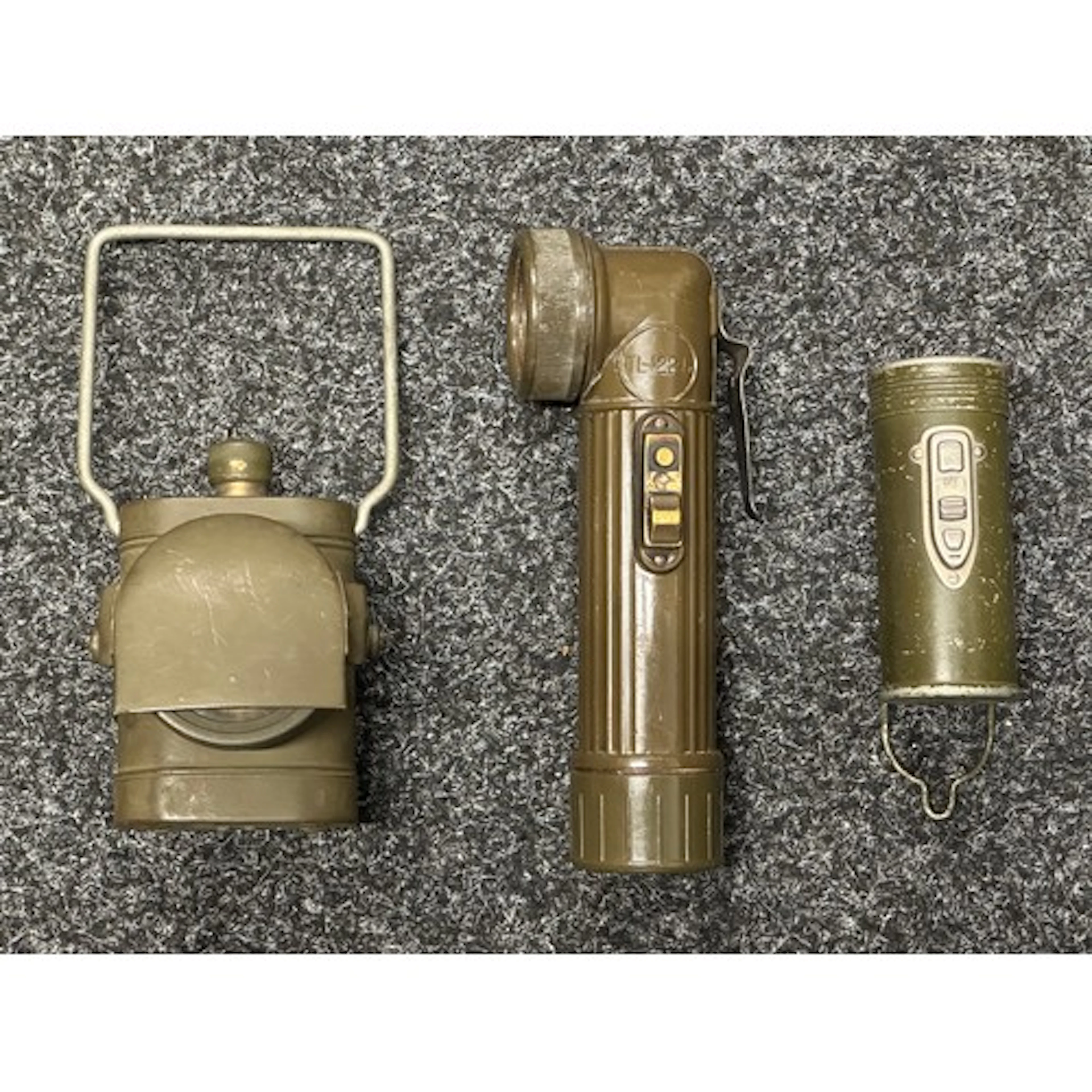 WW2 British and US Flashlights: WW2 US TL-122-C original own...