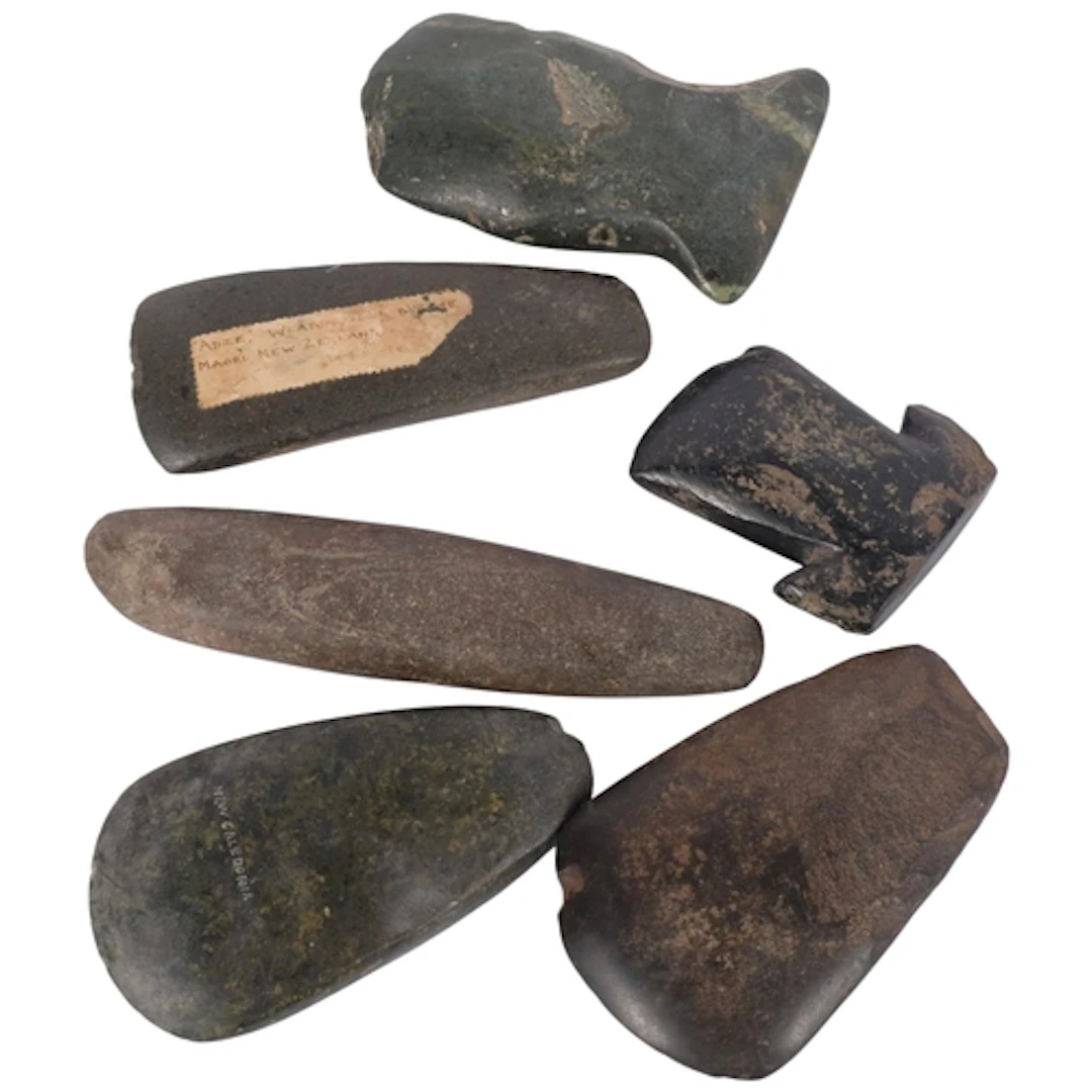 Ancient and Archaic axe heads and adze, including Mari, New...