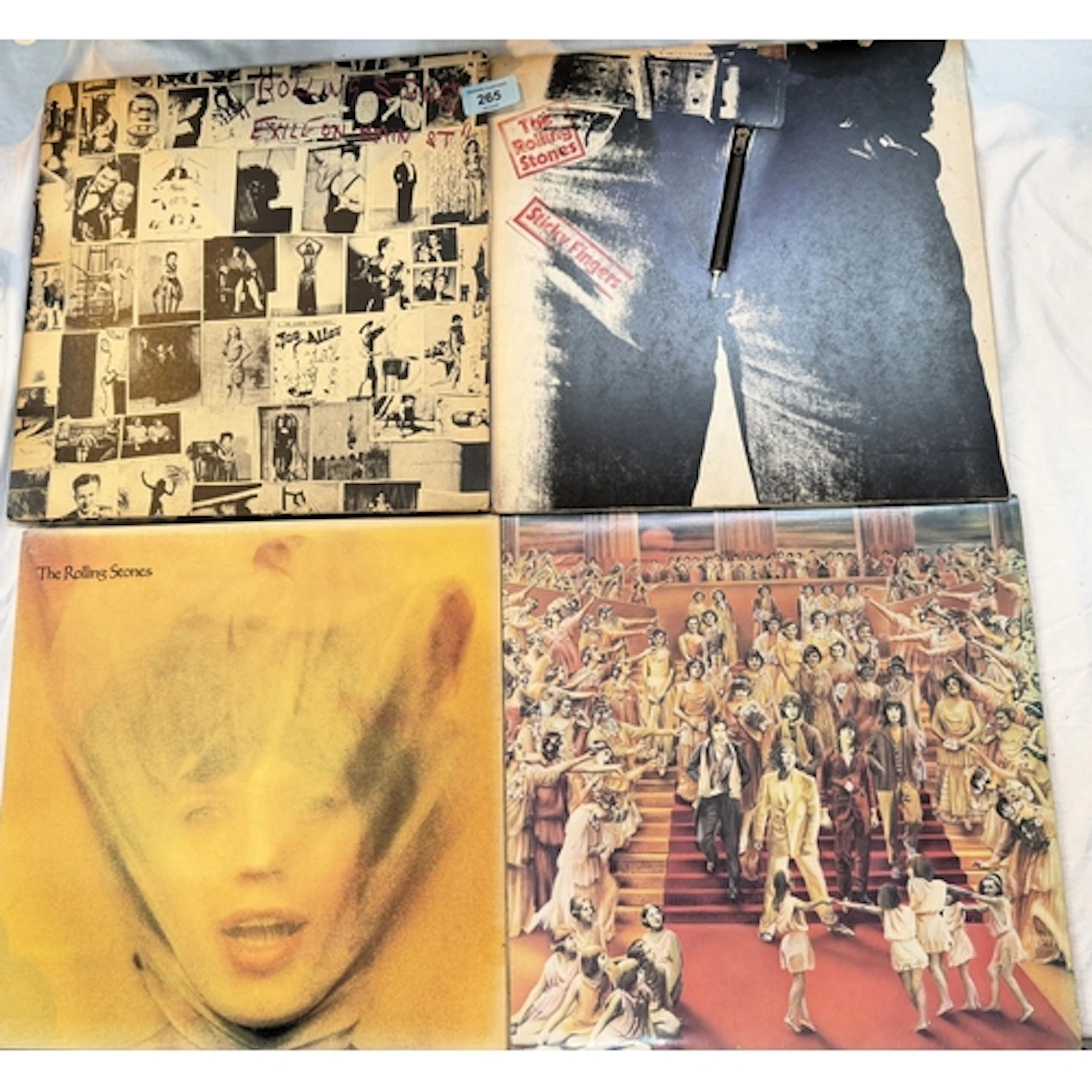 The Rolling Stones, Sticky Fingers, 1971, 9th album, stereo ...