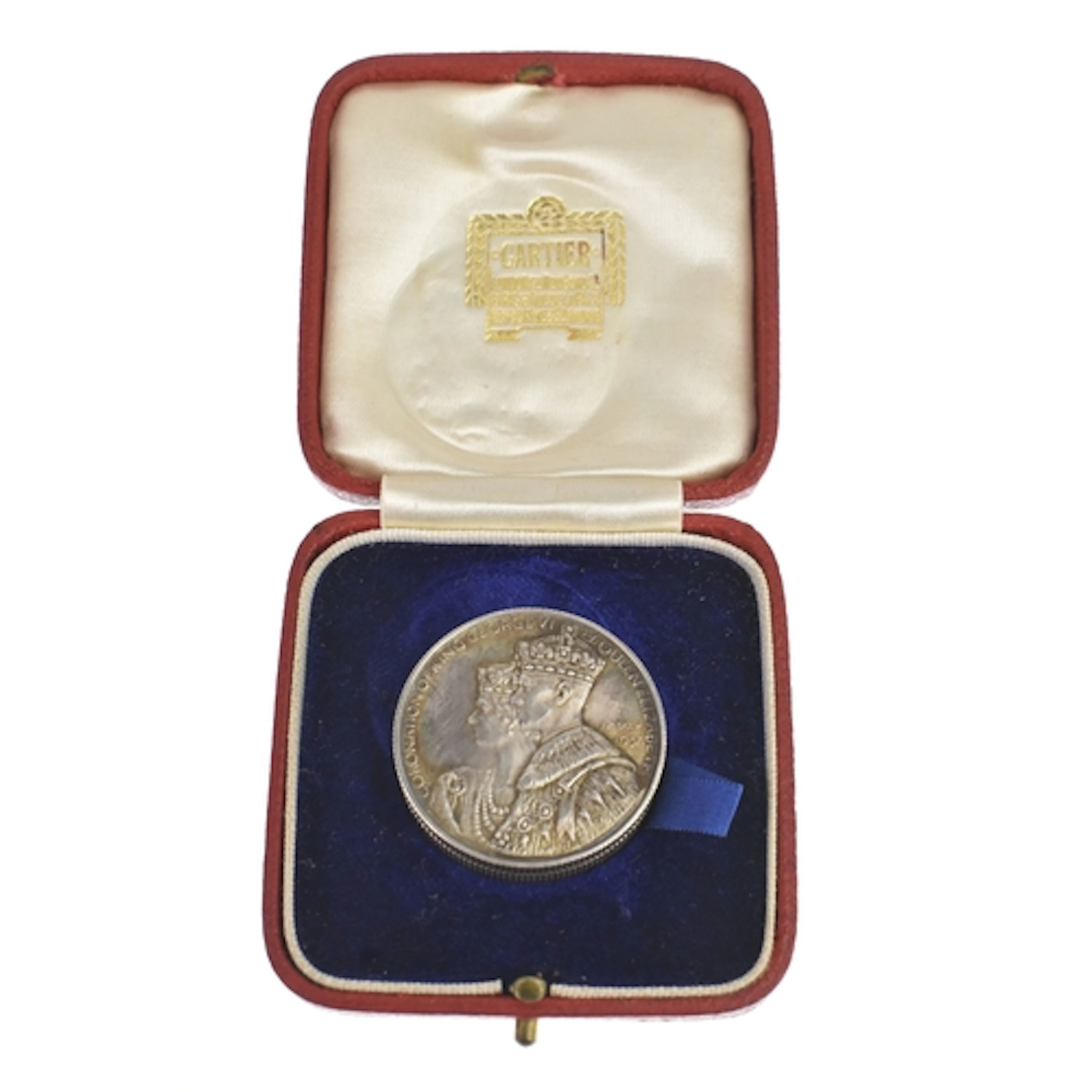 A Cartier Royal Presentation George VI Coronation novelty co...