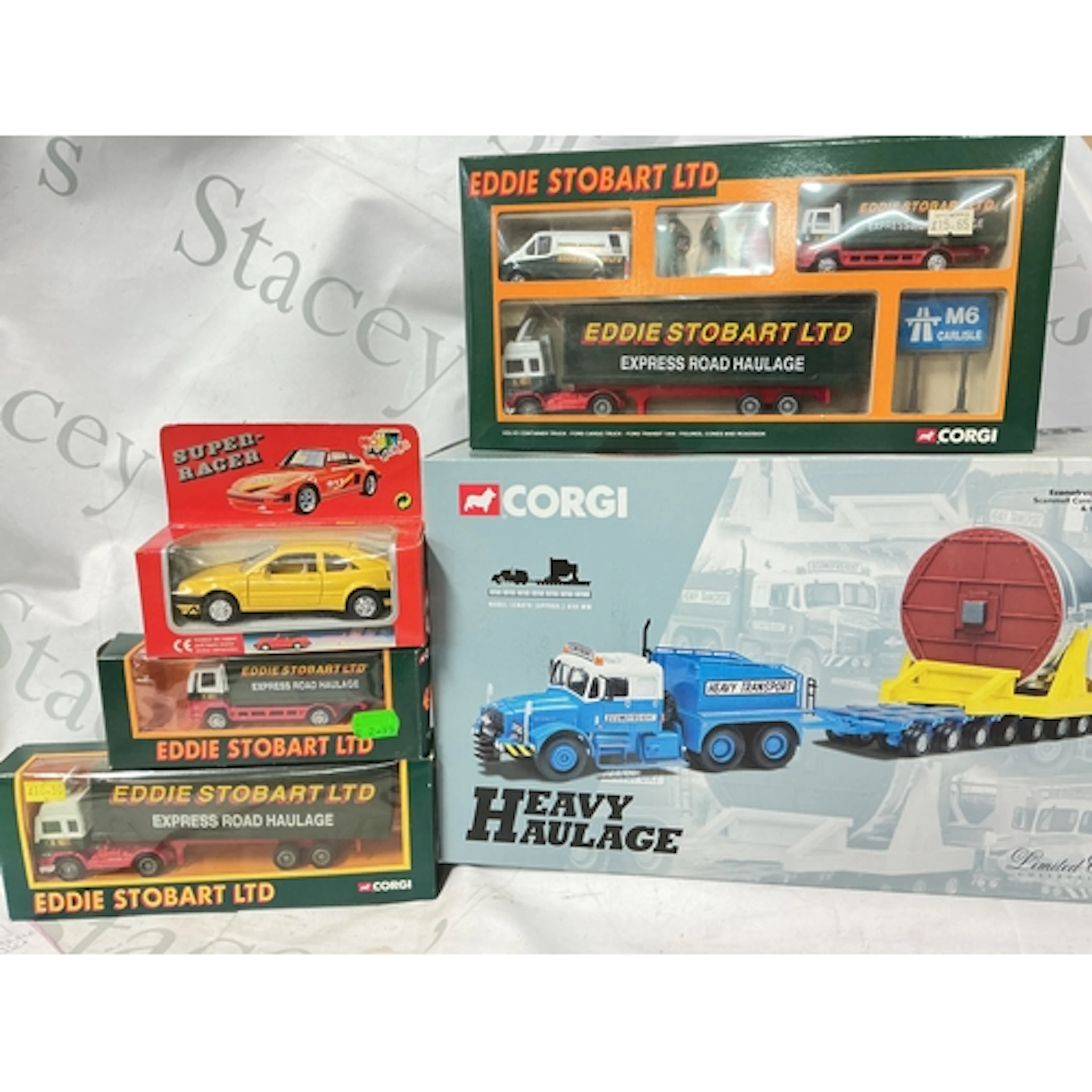 A Boxed Corgi Heavy Haulage Scammell Contractor And Others. ...