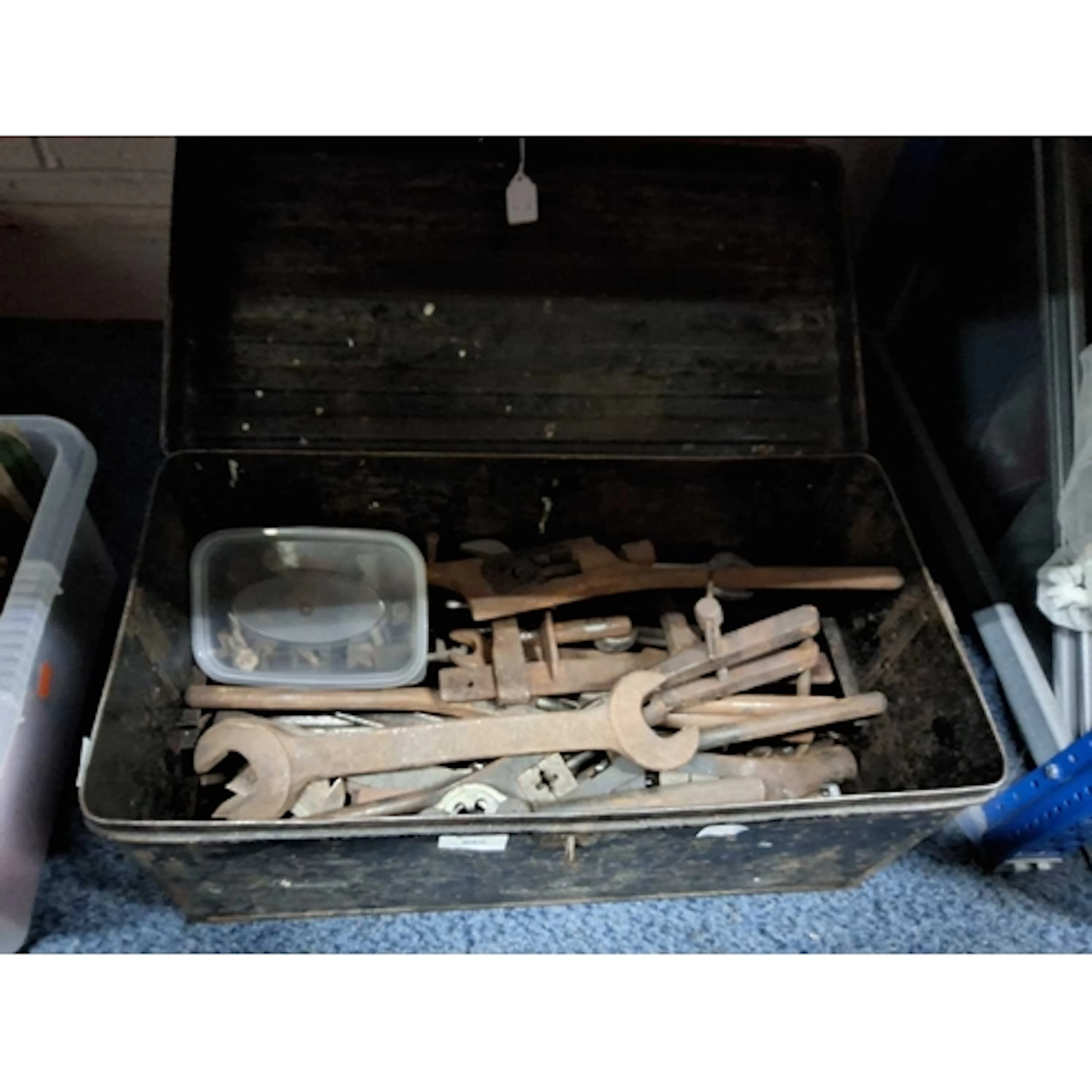 A GROUP CONSISTING OF A SMALL BANK OF COMPONENT DRAWERS AND ...