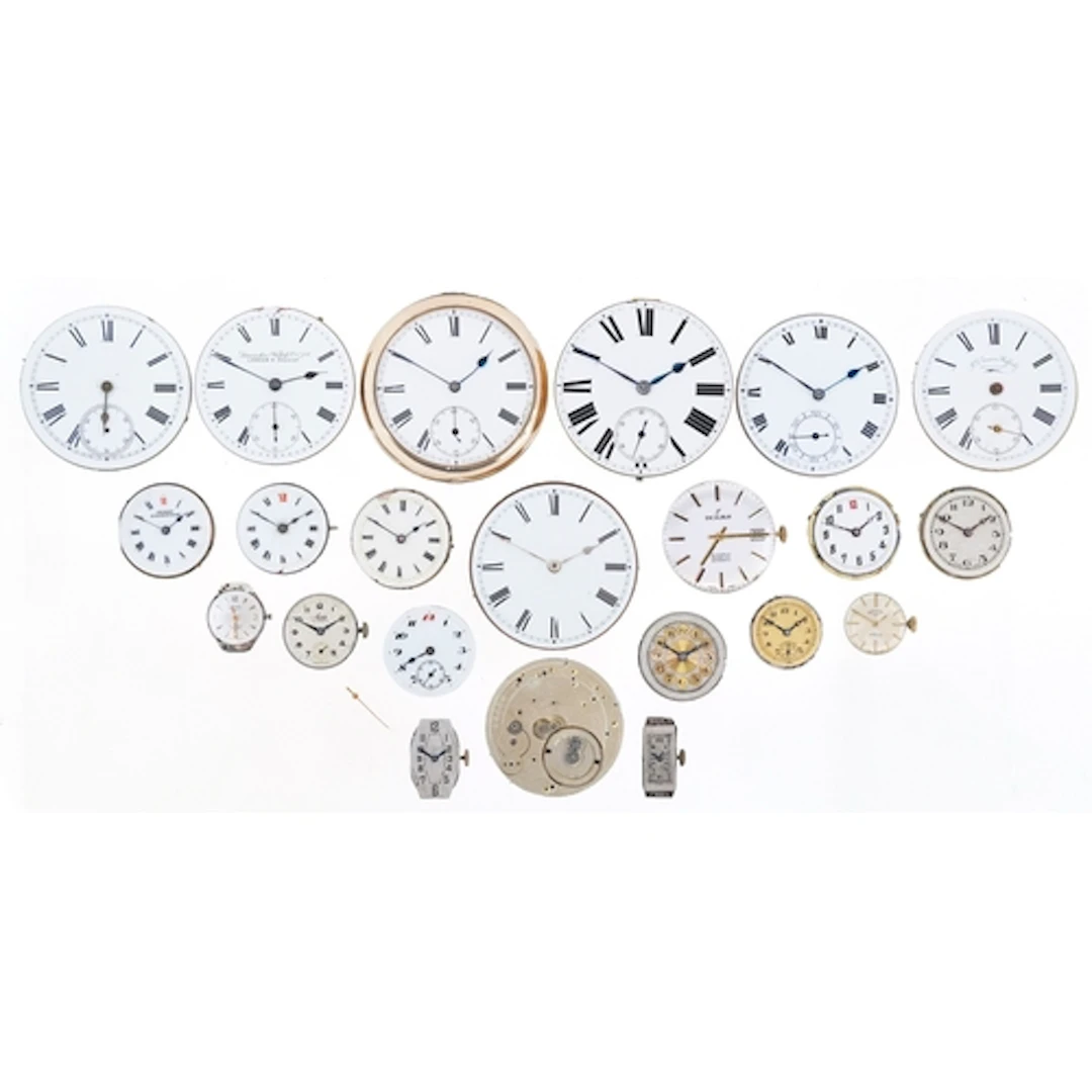 Antique and later wristwatch and pocket watch movements, som...