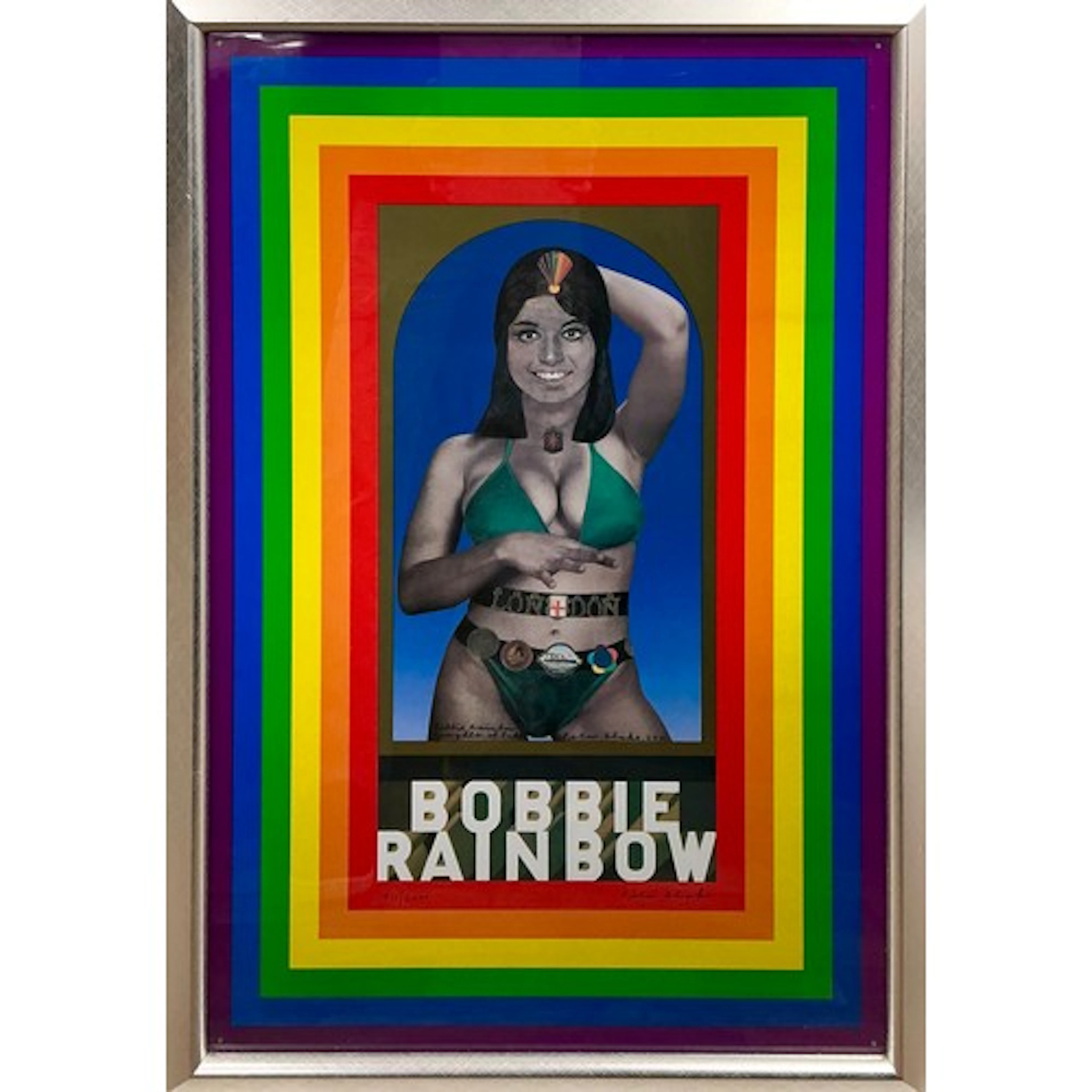 Sir Peter Blake CBE RDI RA, (British b.1932- ) Bobbie Rainbo...