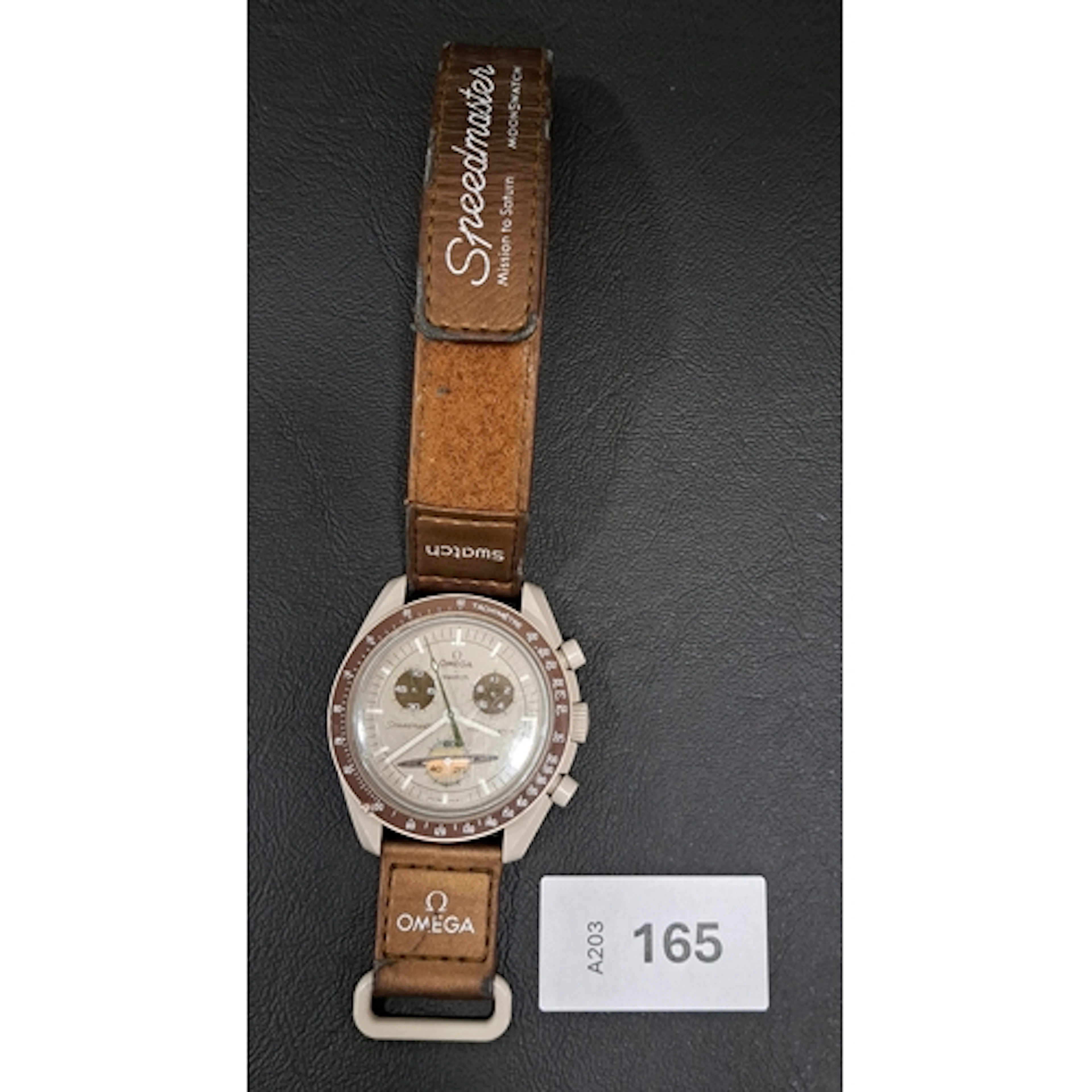 OMEGA X SWATCH MISSION TO SATURN MOONSWATCH COLLECTION WATCH...