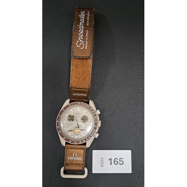 OMEGA X SWATCH MISSION TO SATURN MOONSWATCH COLLECTION WATCH...