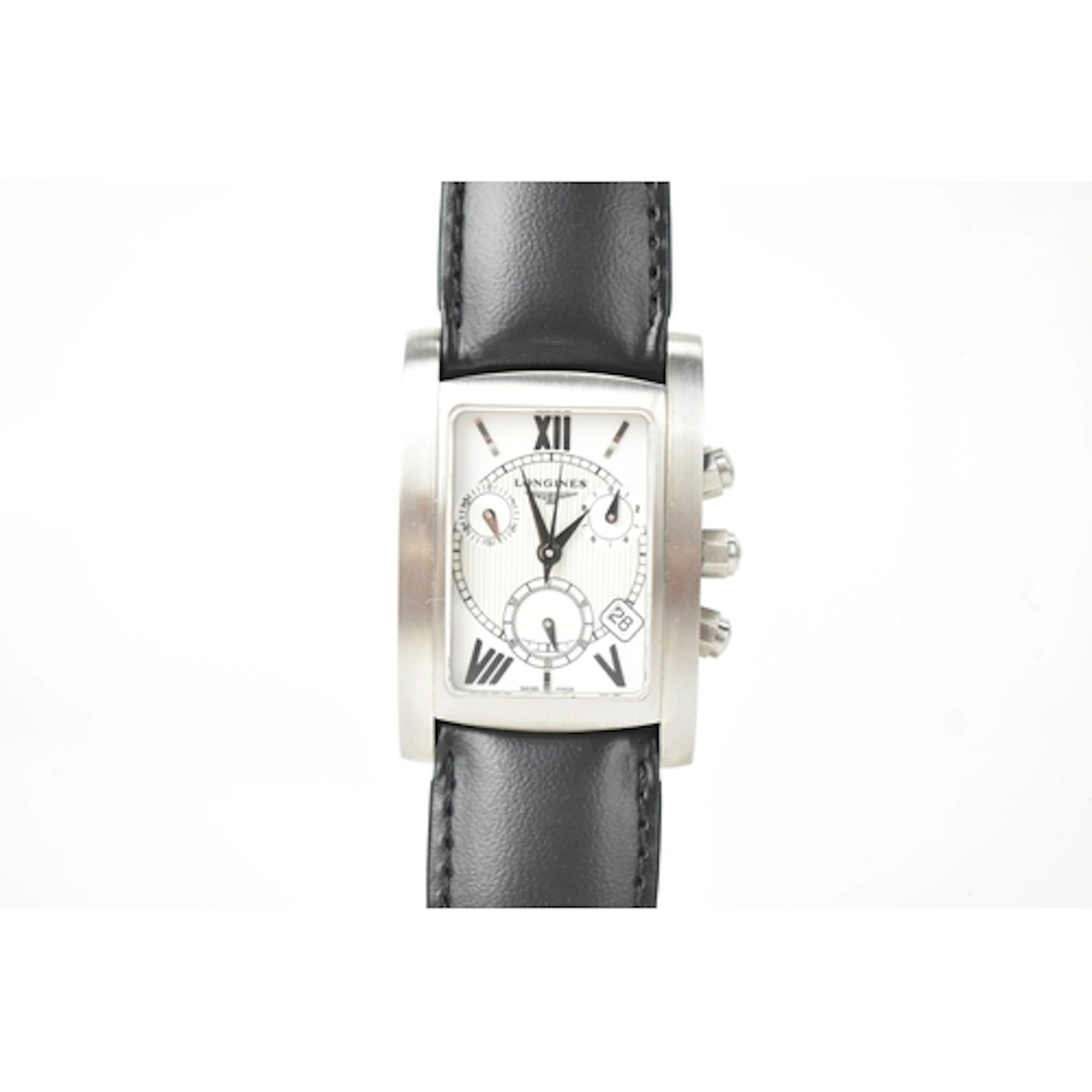 A Longines DolceVita chronograph, quartz, gents stainless st...