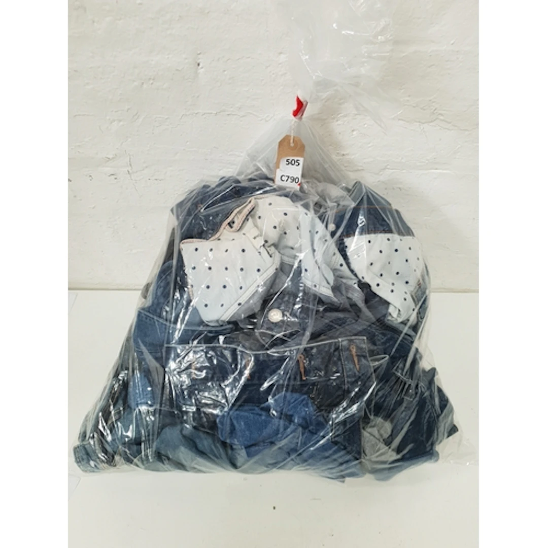ONE BAG OF DENIM JACKETS