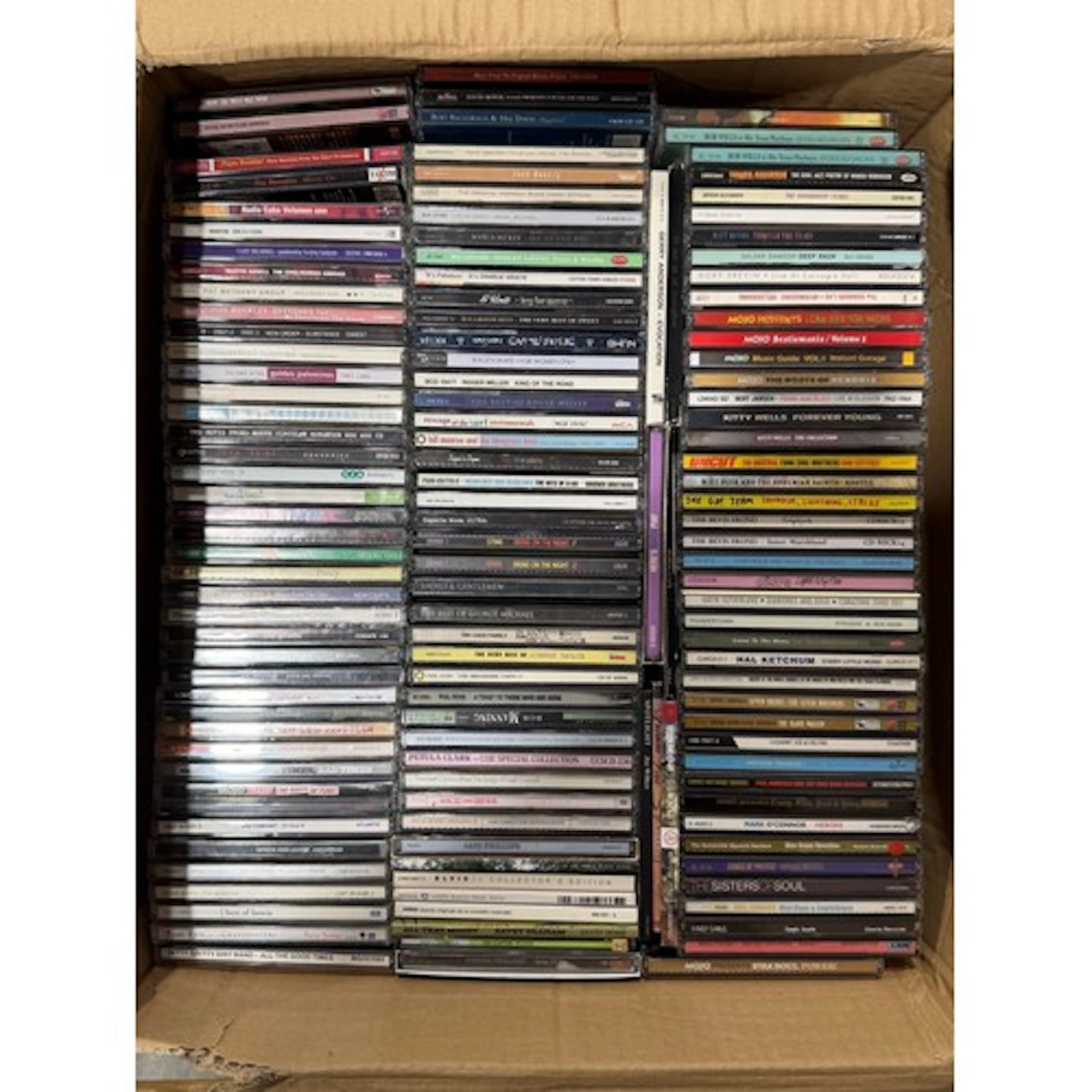 CDs - Over 350 mainly rock, pop, soul CDs to include Nirvana...
