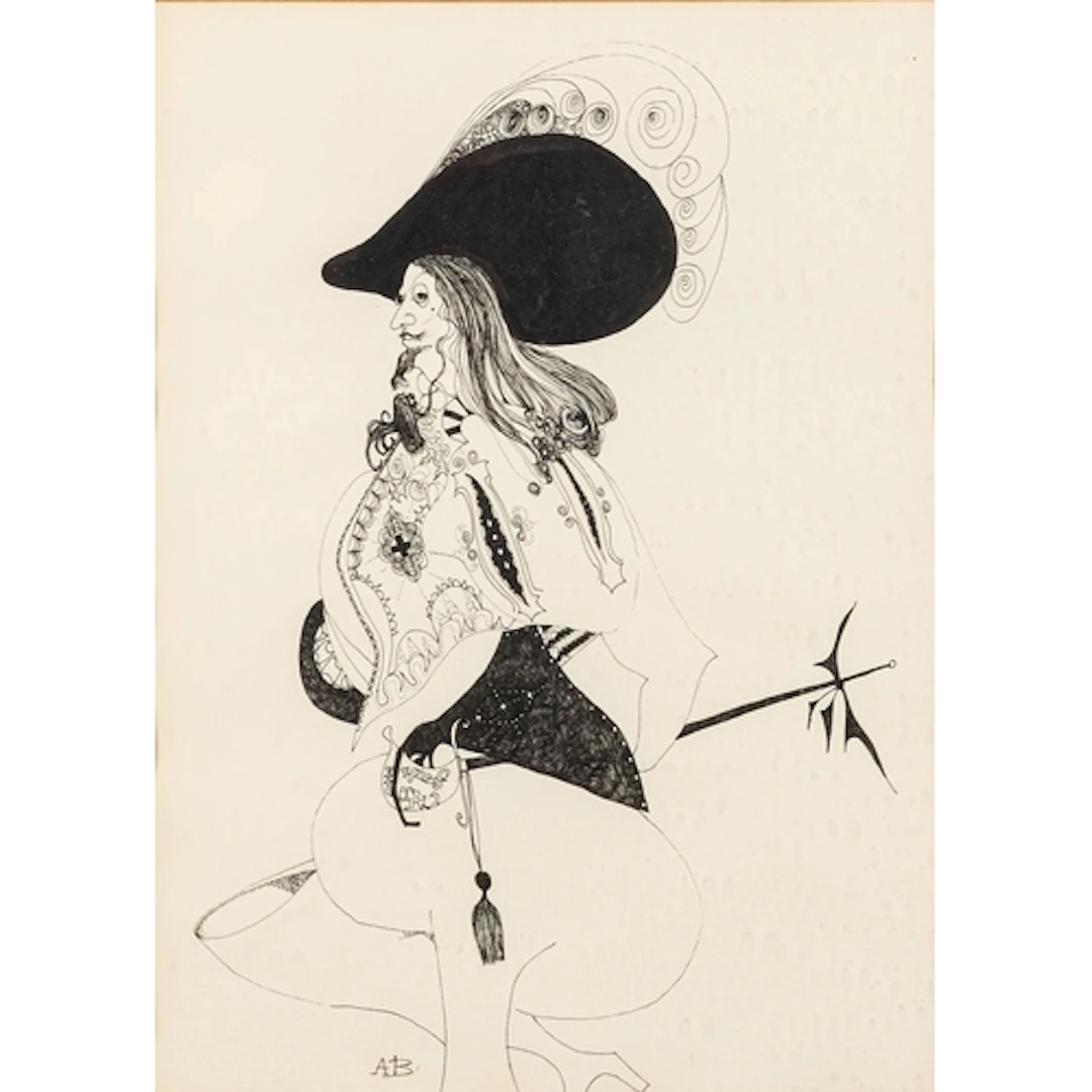 In the manner of Aubrey Beardsley (British, 1872-1898) - Ar...
