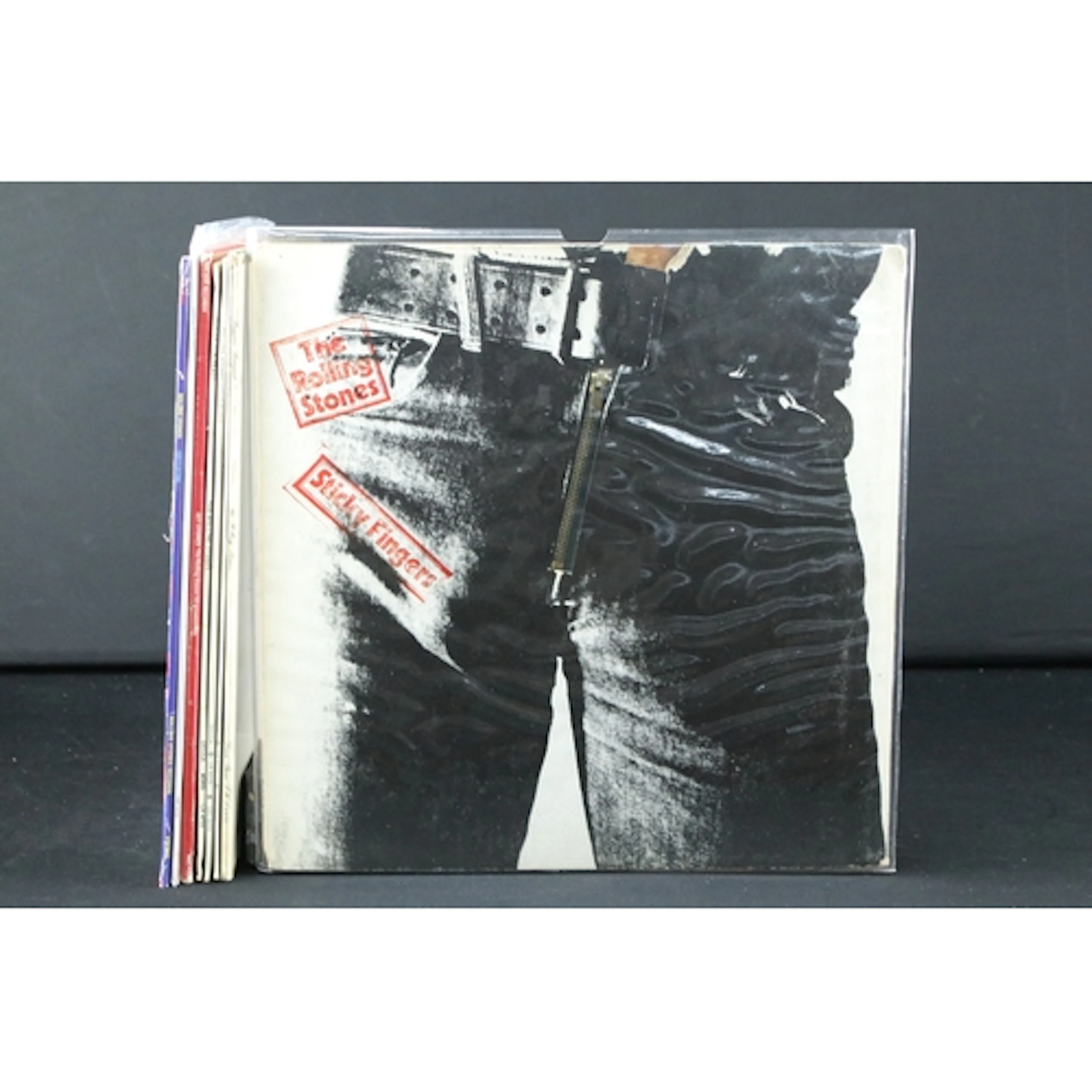 Vinyl - 8 The Rolling Stones & related LPs to include Sticky...
