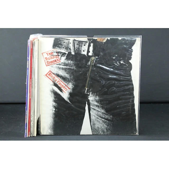 Vinyl - 8 The Rolling Stones & related LPs to include Sticky...