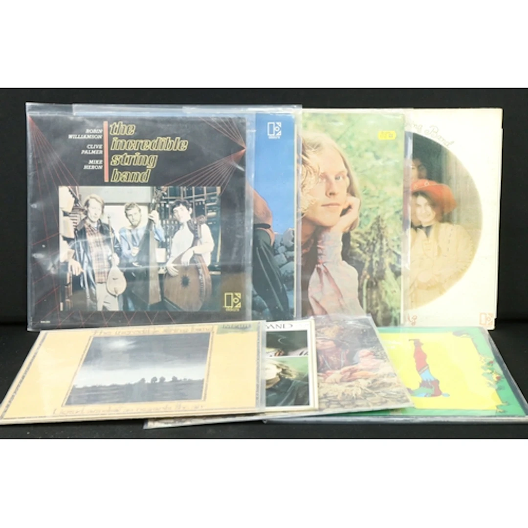 Vinyl - 8 The Incredible String Band LPs to include self tit...