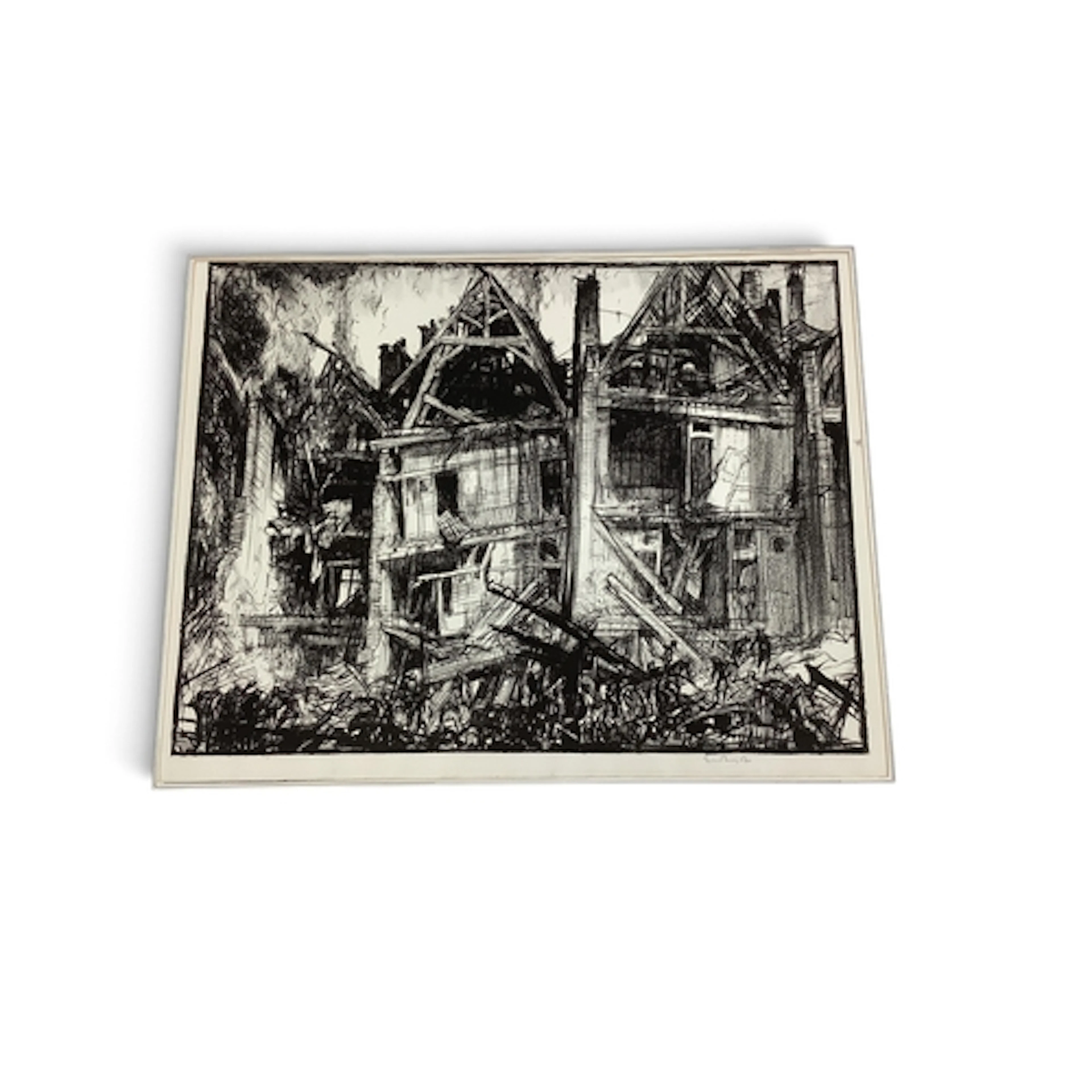 After Sir Frank Brangwyn (1867 - 1956) *ARR 'Ruins of War, ...