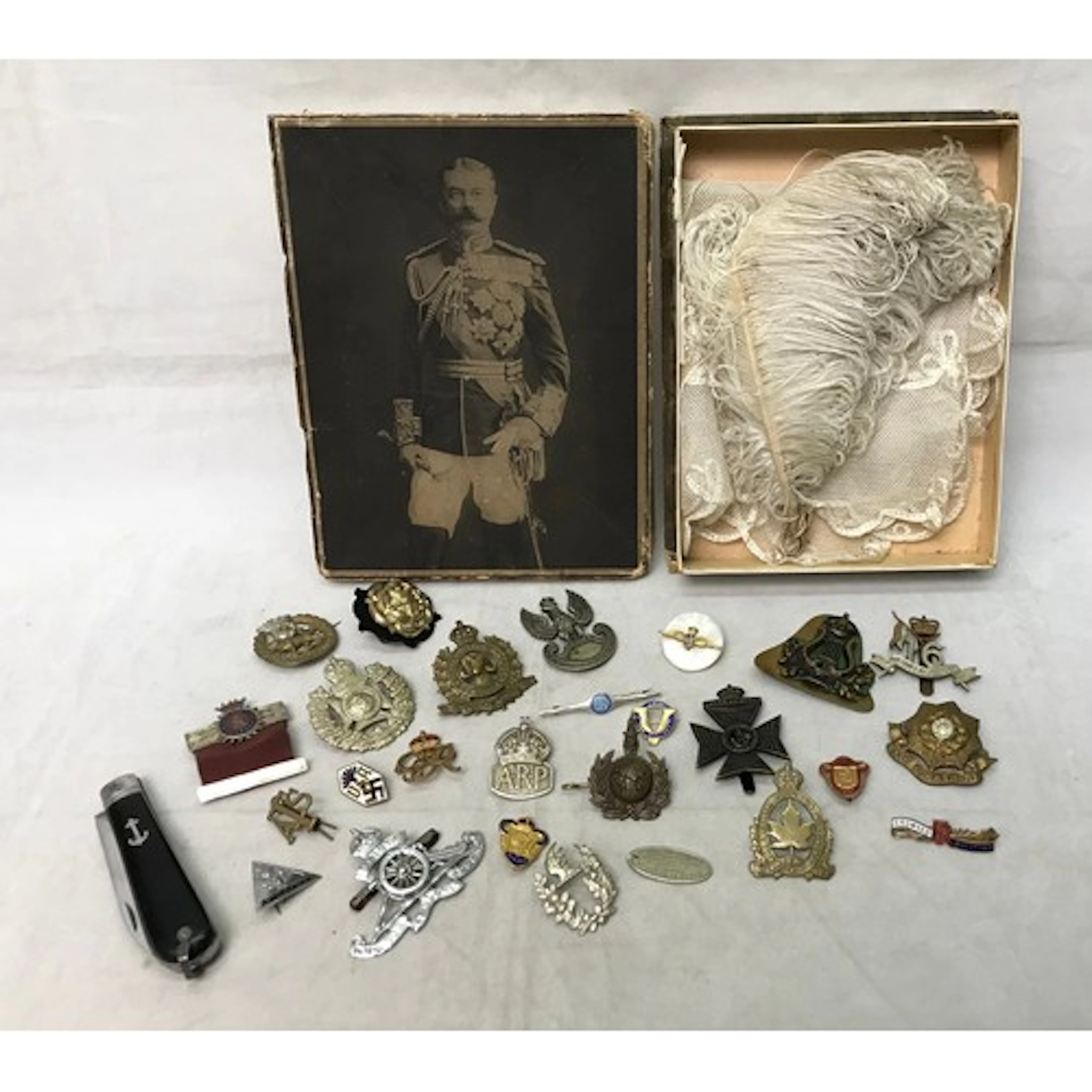 Various military and other badges incl a Polish Free Forces ...