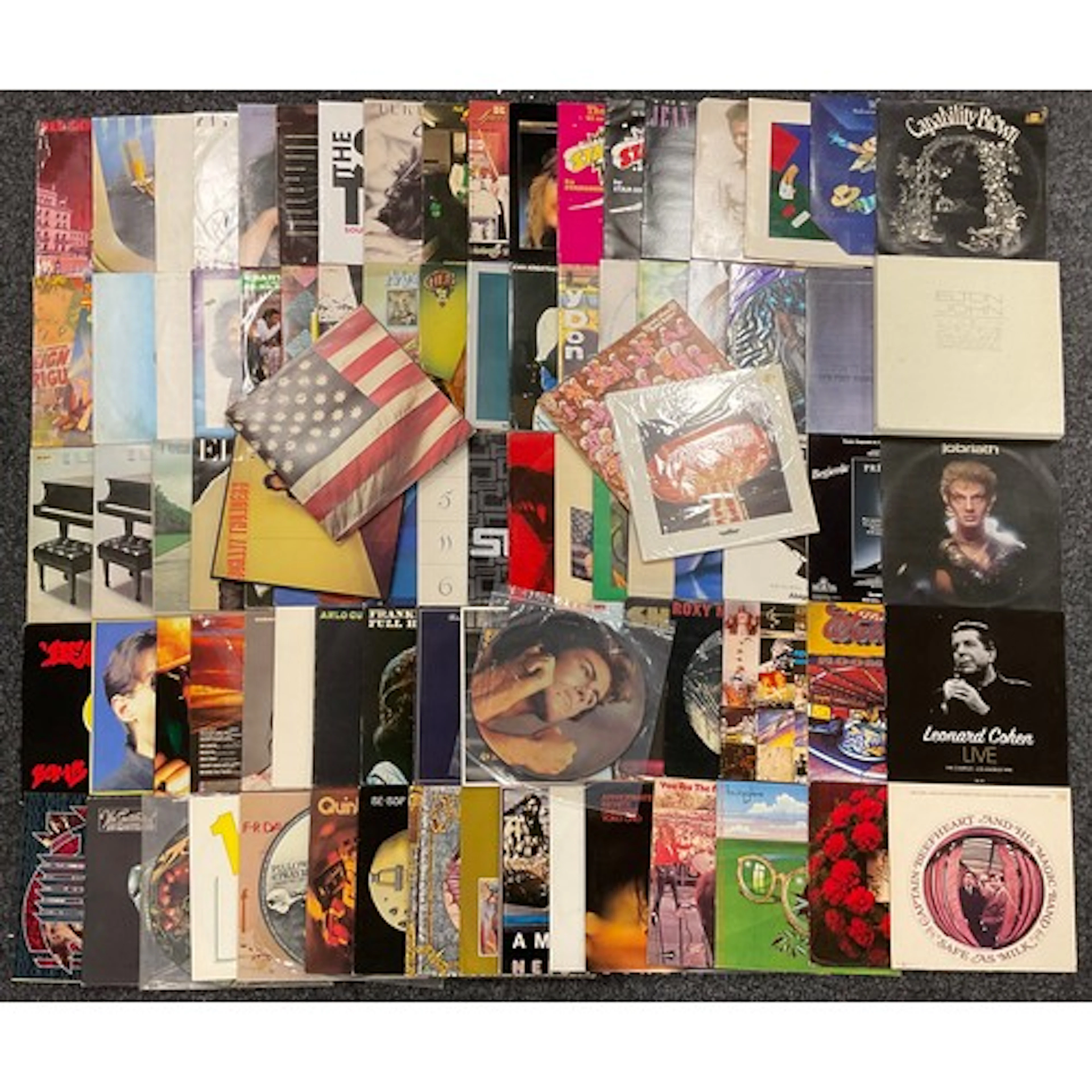 Vinyl Records – LP’s and 12” 45rpm Singles – including Georg...