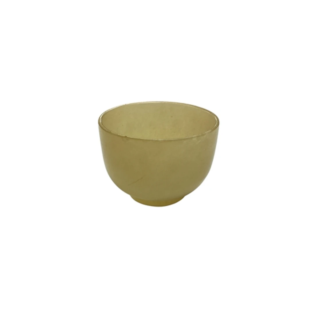 A Chinese bowenite jade cup, 3.6cm high