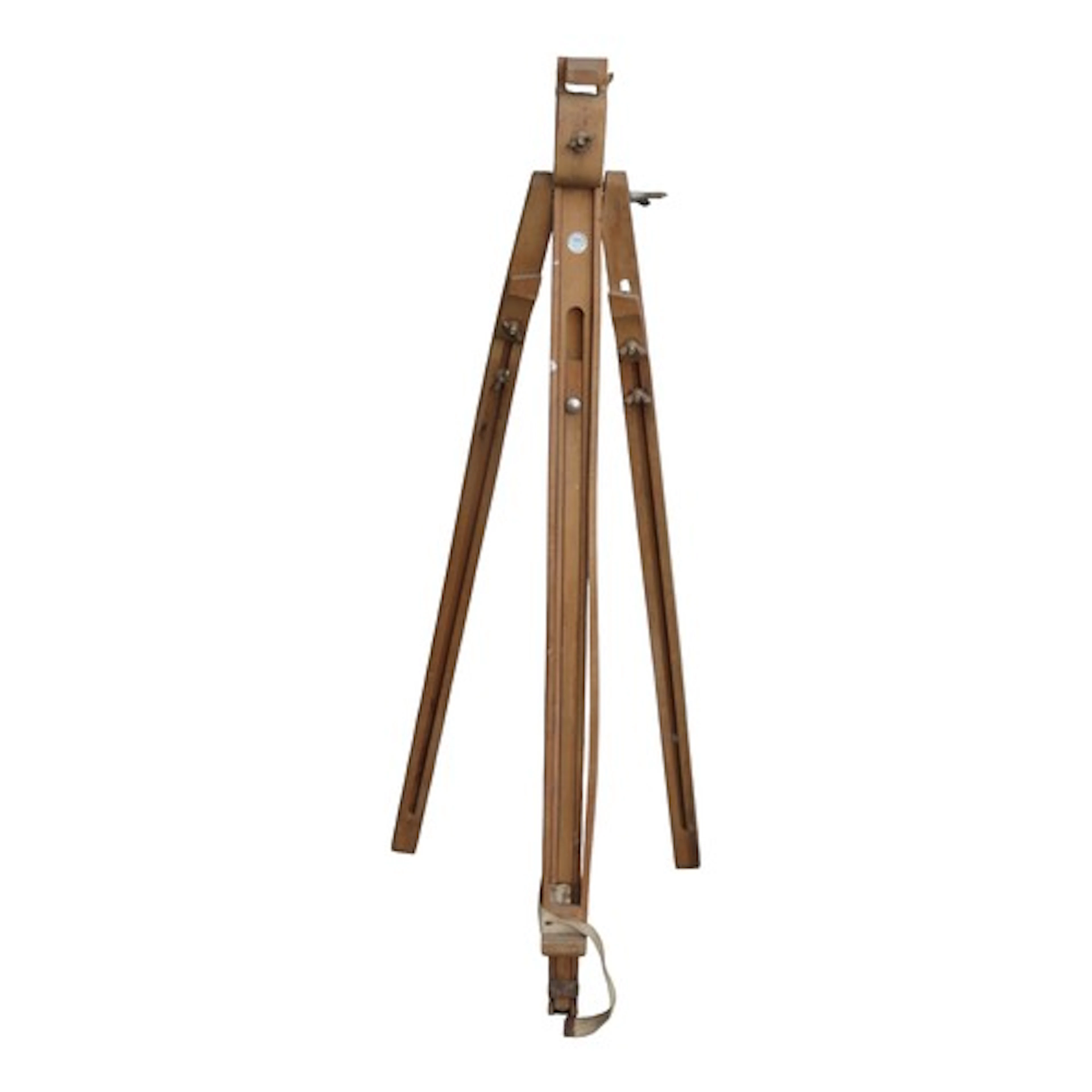 A Winsor & Newton Ltd, London stained beechwood adjustable a...