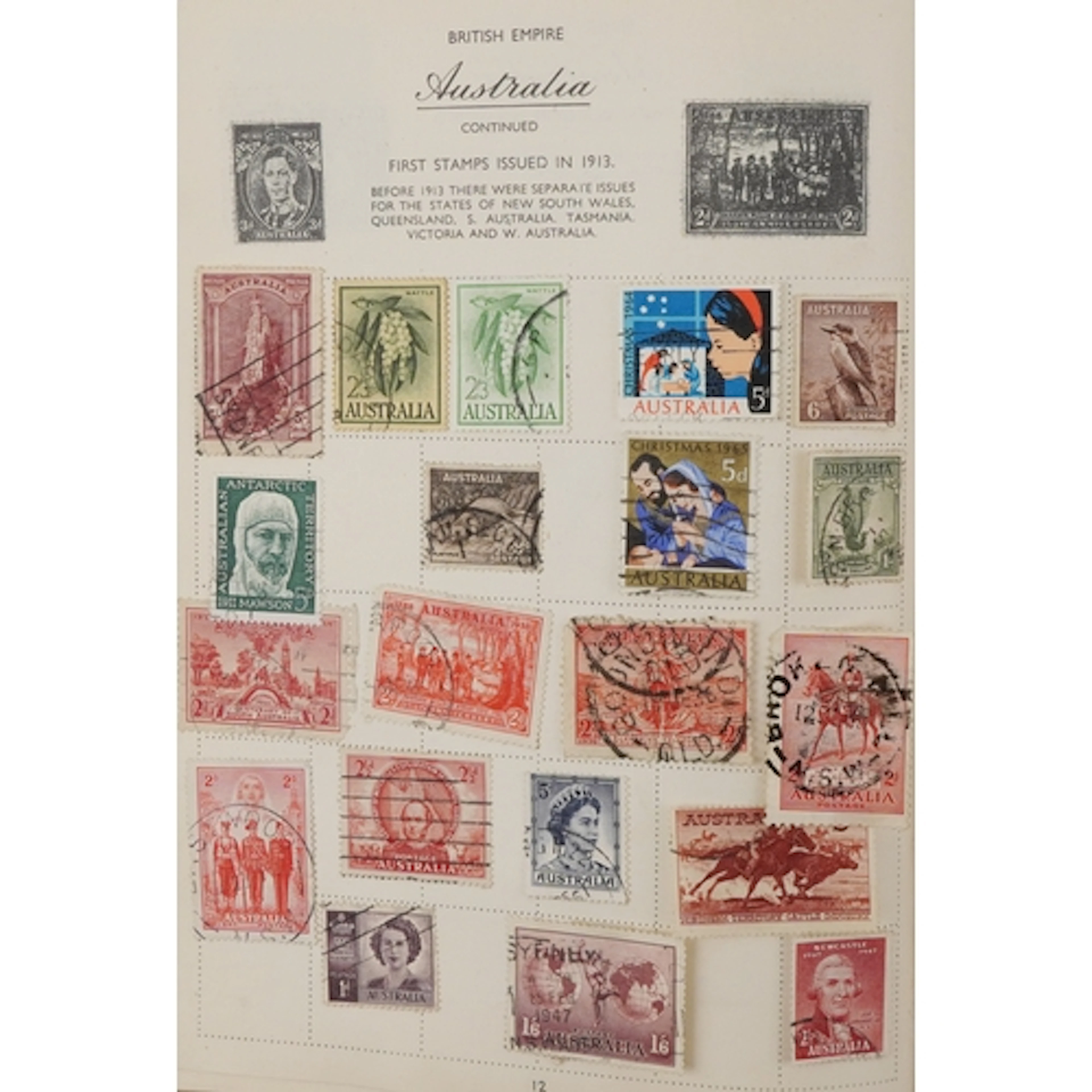 19th century and later Commonwealth and world stamps includi...
