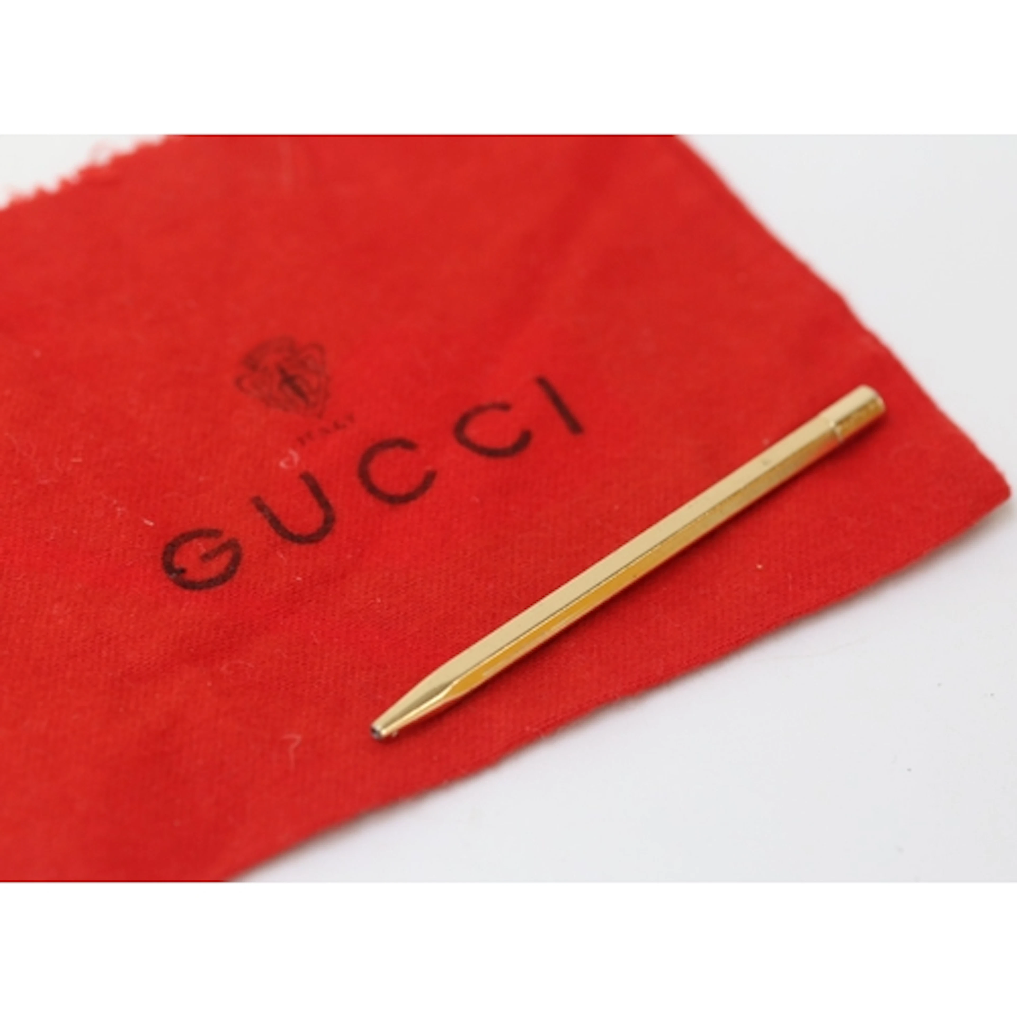 Gucci Gold Tone Pencil with Original Pouch